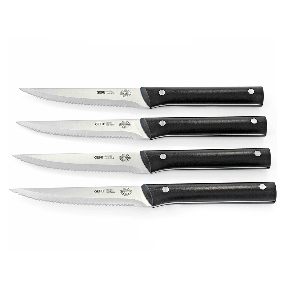 Gefu - Steak knife BBQ, Set of 4 Gefu - Steak knife BBQ, Set of 4