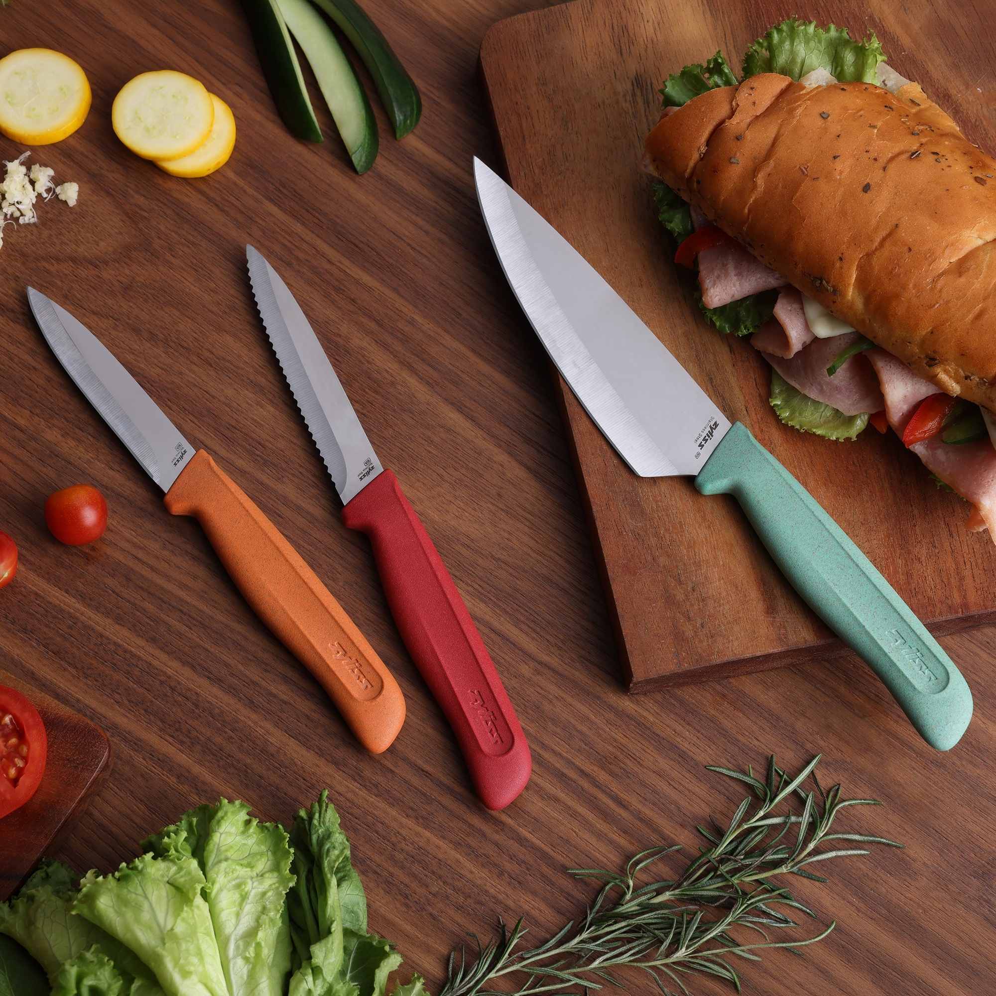 Zyliss - Classic Paring and Utility Knife Set | 3-piece