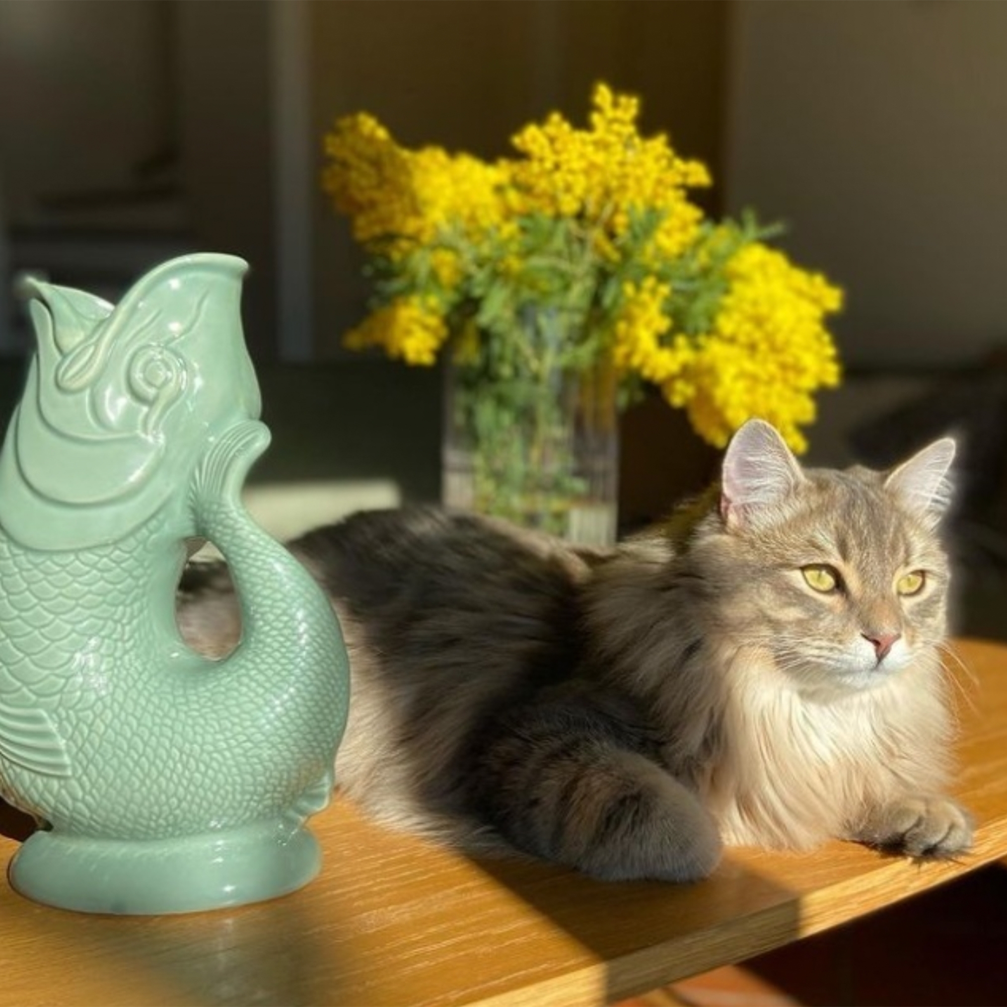 Gluckigluck - Ceramic Carafe L - Pistachio