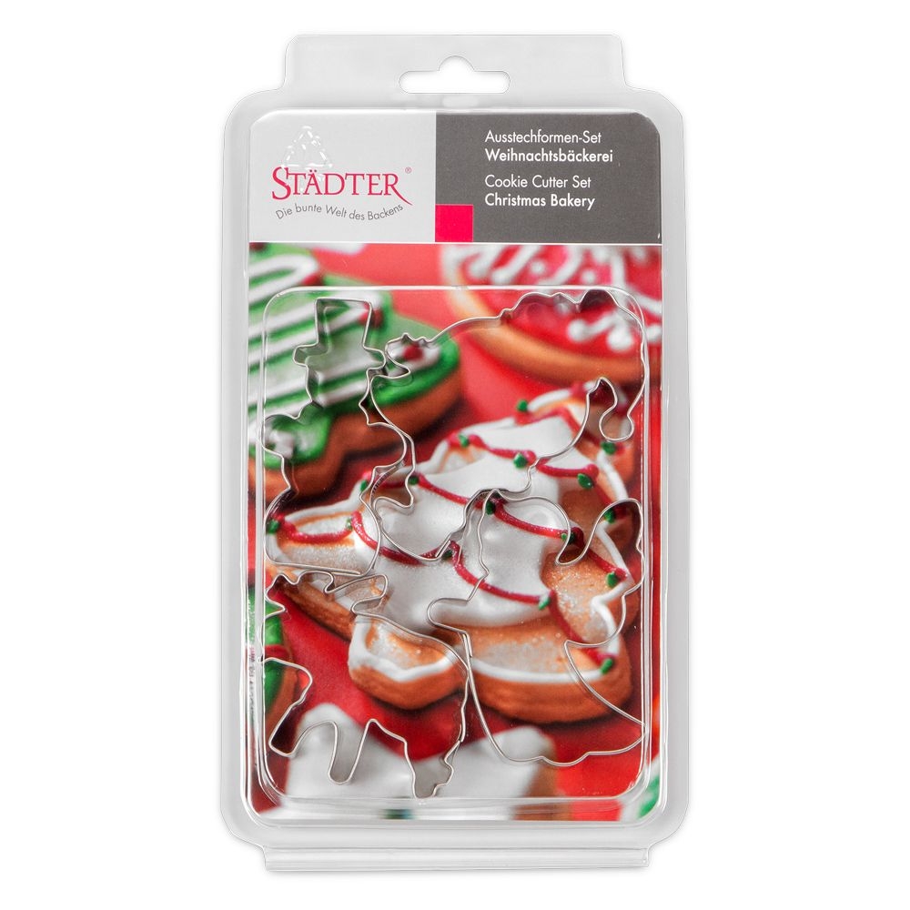 Städter - Cookie Cutter Christmas bakery 4 pieces - 7–9 cm
