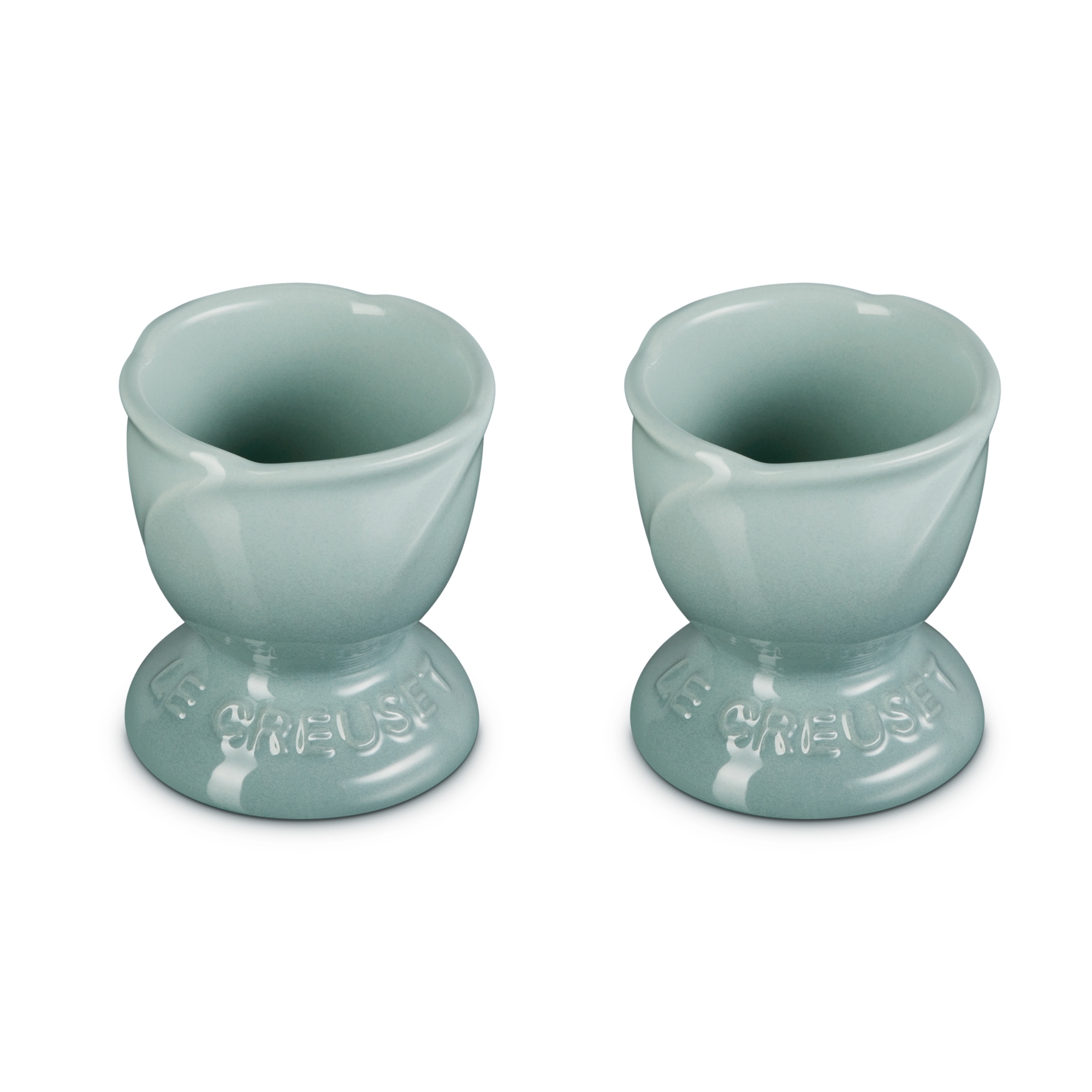 Le Creuset - Set of 2 Egg Cups - Jardin - Sea Salt