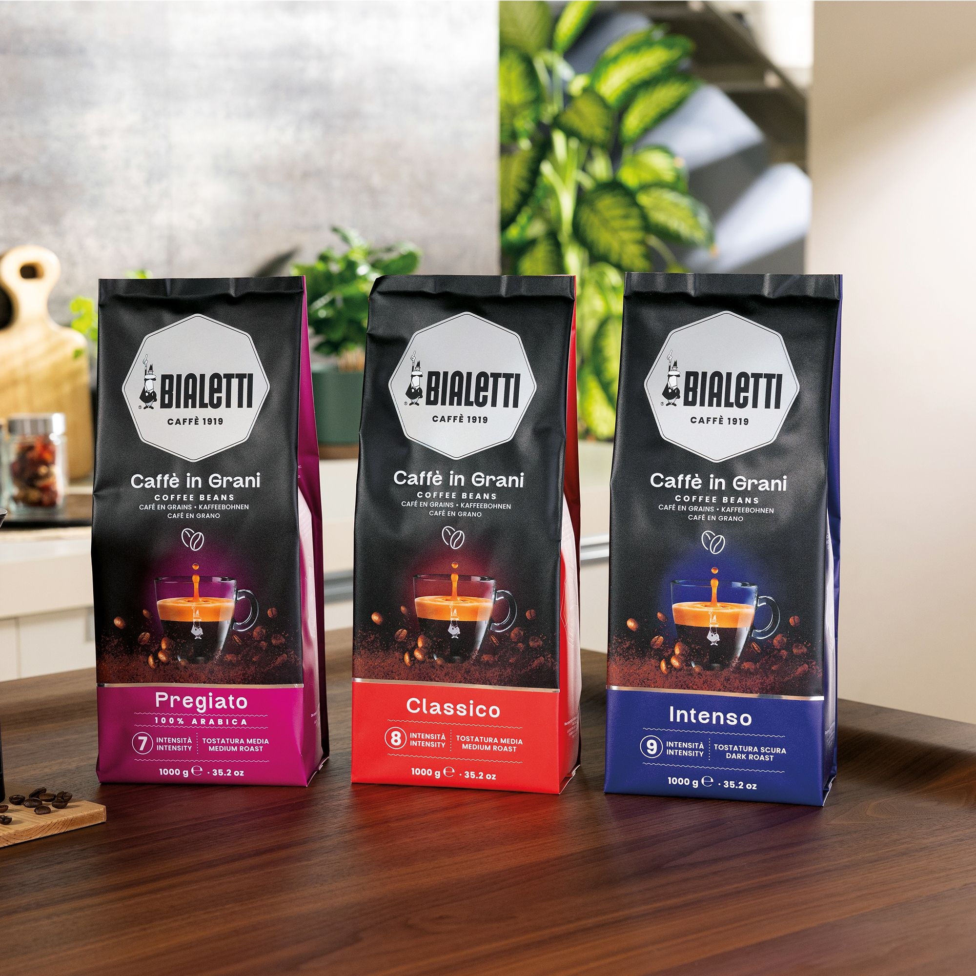 Bialetti - Caffè in Grani Intenso, Kaffeebohnen 1000g