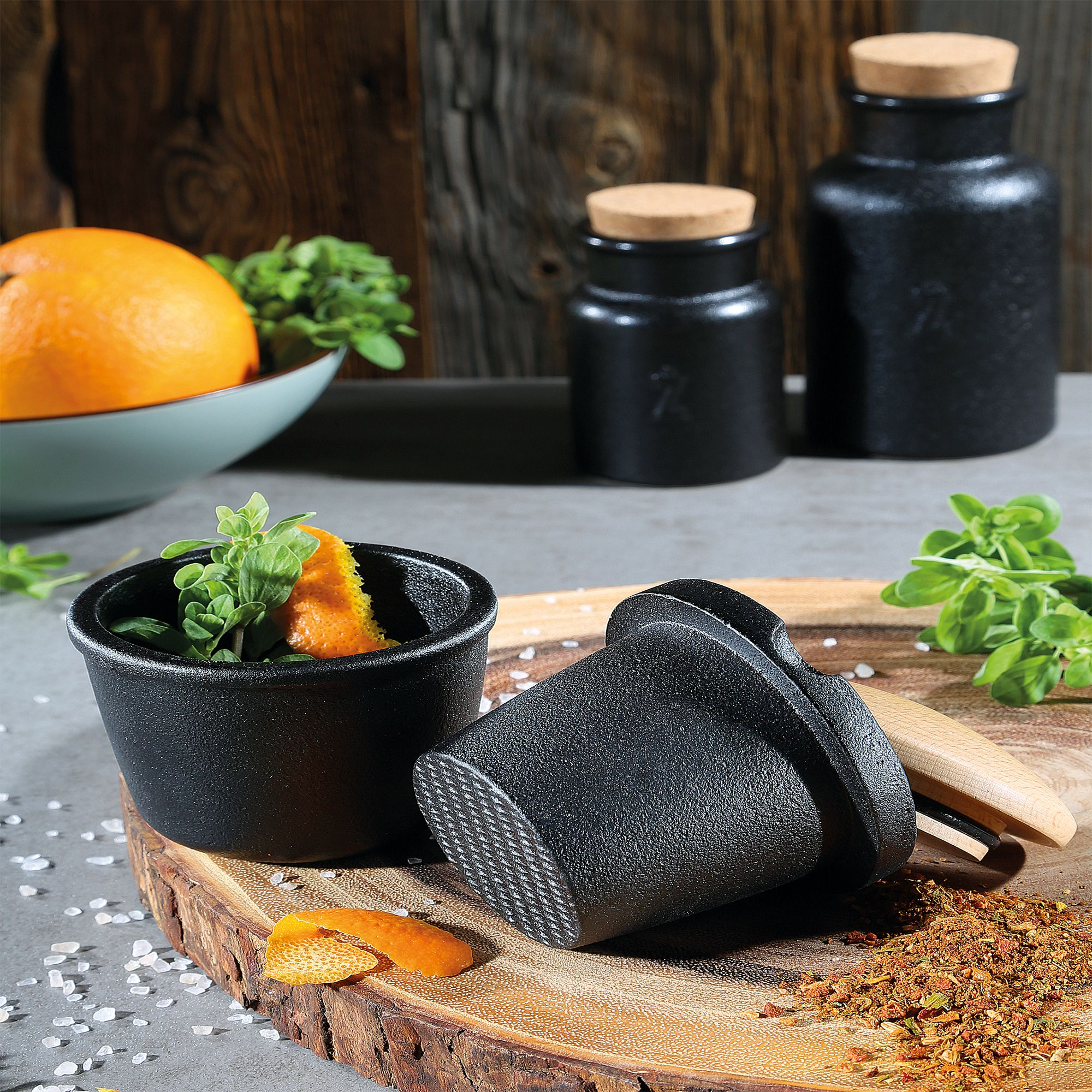 Zassenhaus spice grinder Ø 8 cm made of cast iron