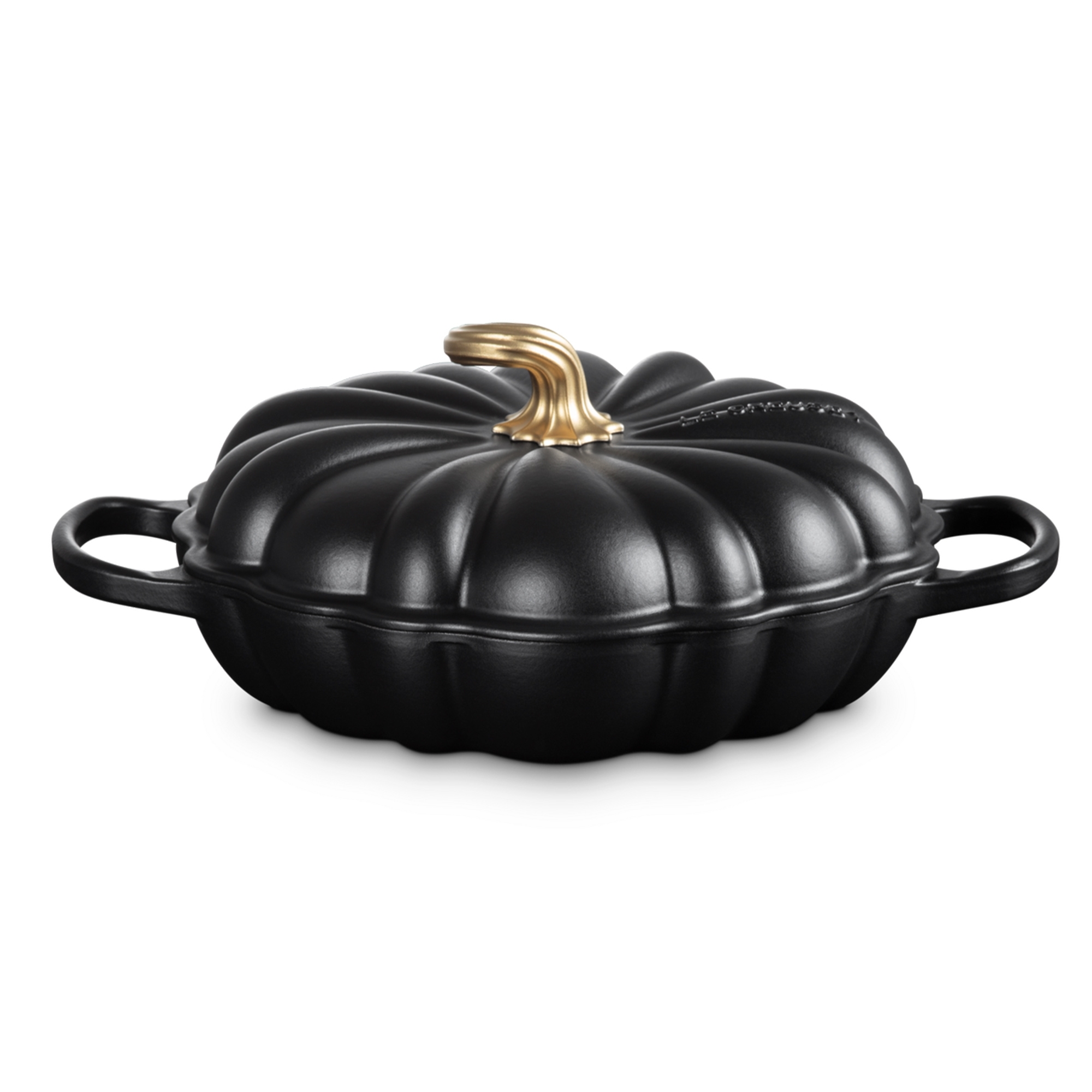 Le Creuset - Pumpkin Shallow Casserole 28 cm - 2,5 L - Black matte