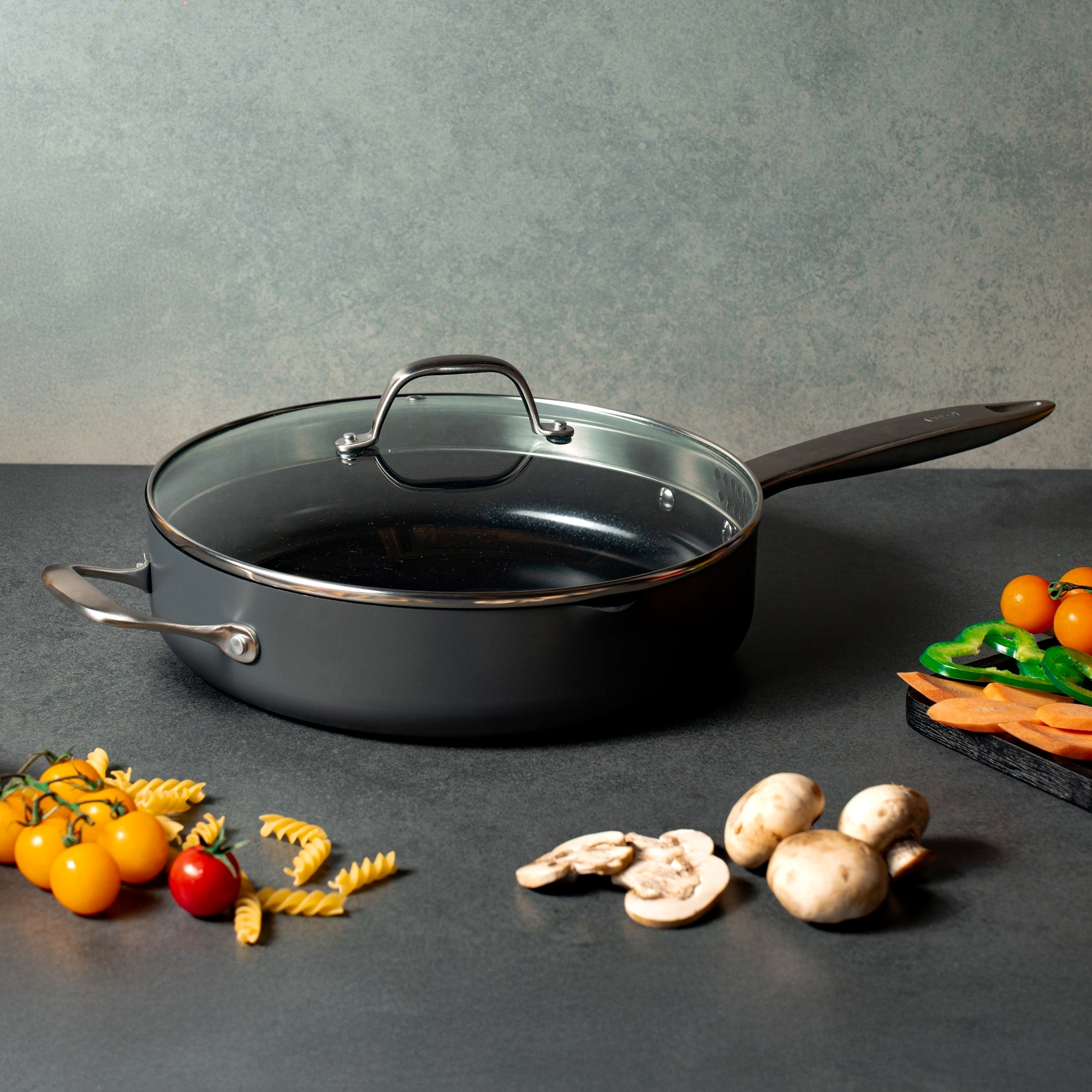 ZYLISS - Saute Pan With Lid 28 cm | Ultimate Pro Ceramic
