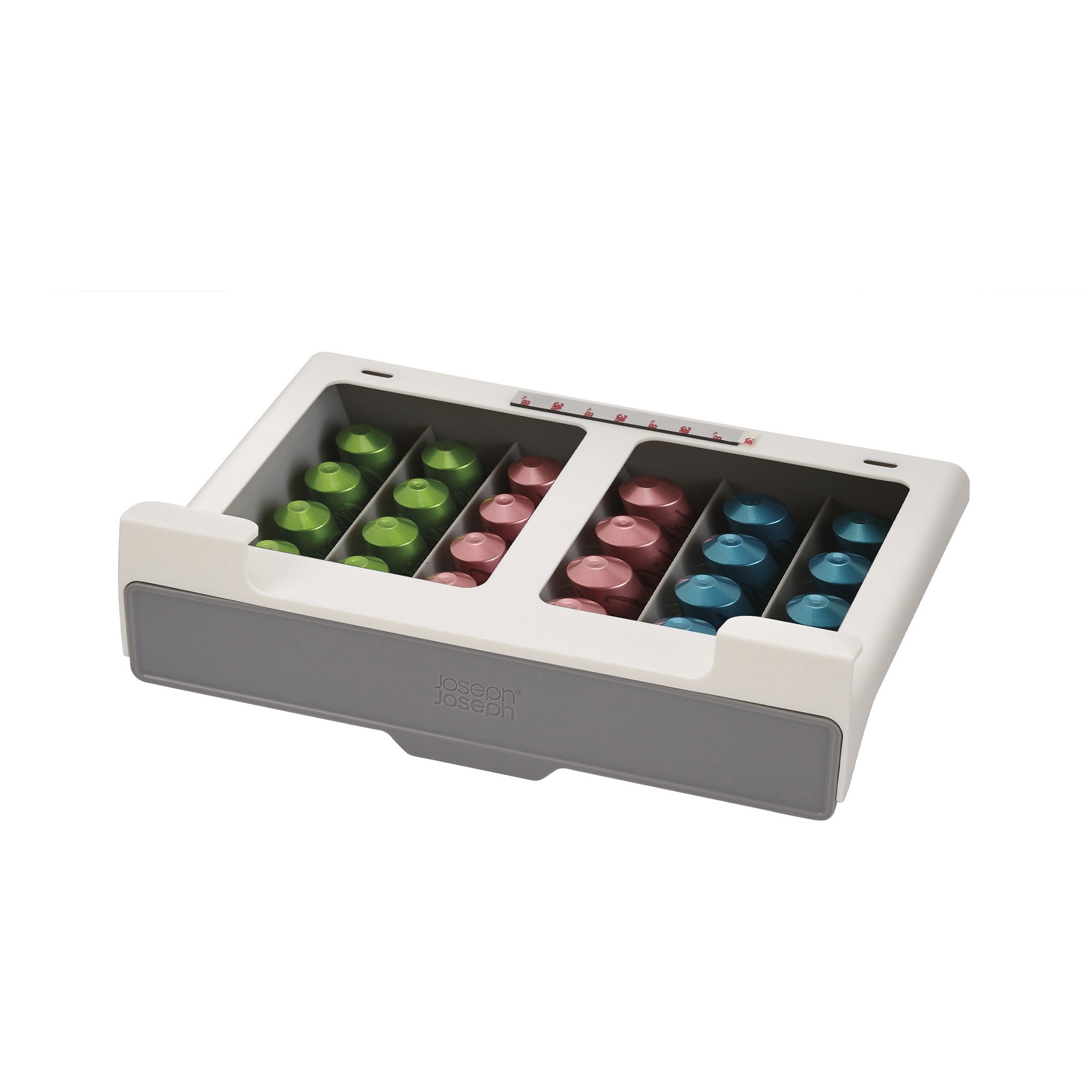 Joseph Joseph - CupboardStore™ bottom shelf drawer for coffee capsules Joseph Joseph - CupboardStore™ bottom shelf drawer for coffee capsules