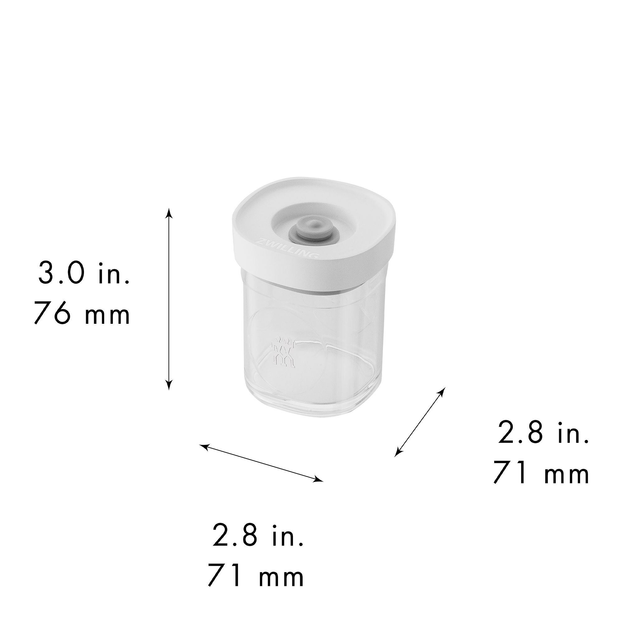 ZWILLING - CUBE Set XS | Fresh & Save | 3-pcs. | Plastic