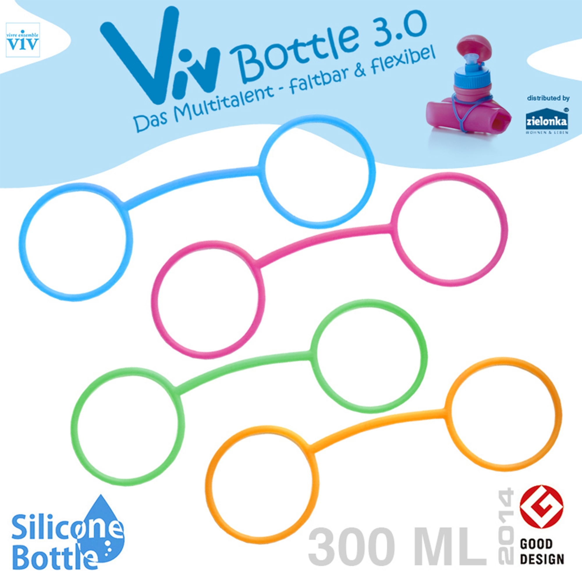 Viv Bottle 3.0 - ribbon for 300 ml Bottle