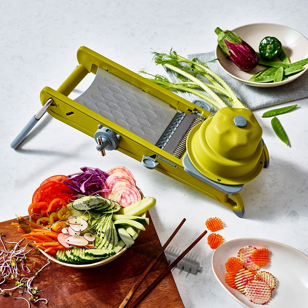 de Buyer - La Mandoline Swing Plus - Green de Buyer - La Mandoline Swing Plus - Green