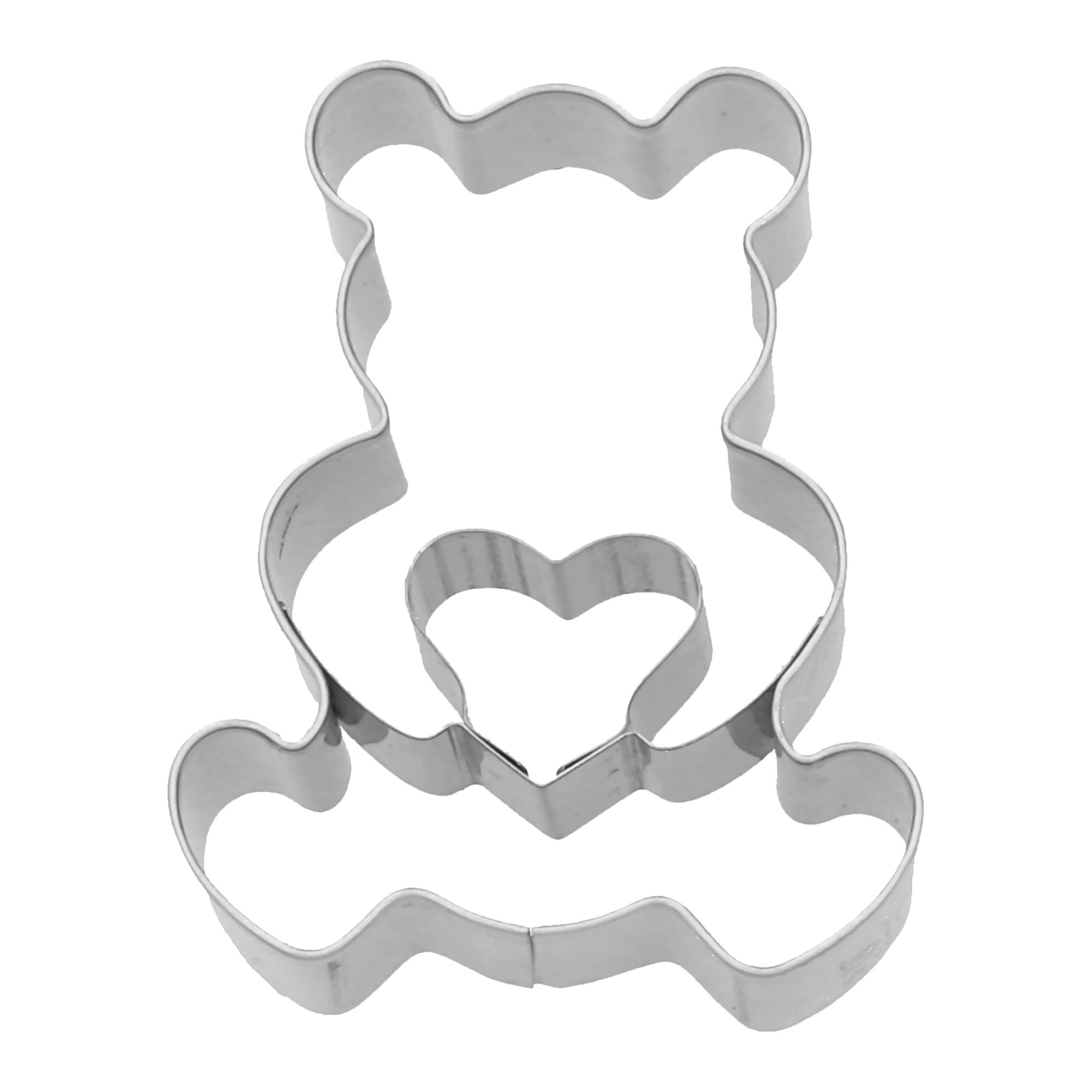 Birkmann - Cookie Cutter - Teddy Bear with Heart, 6 cm