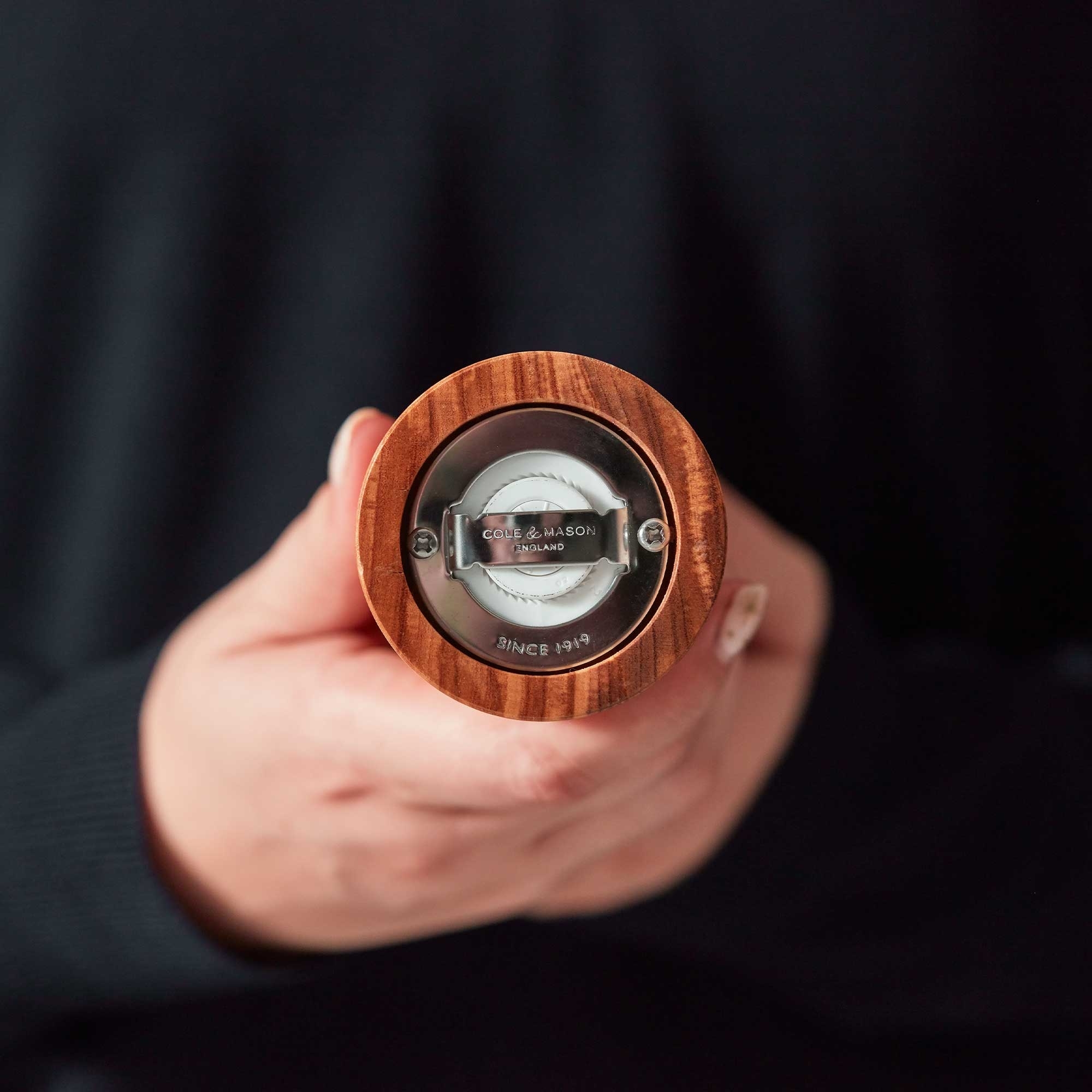 COLE & MASON - Portobello Salt Mill | Olive Wood