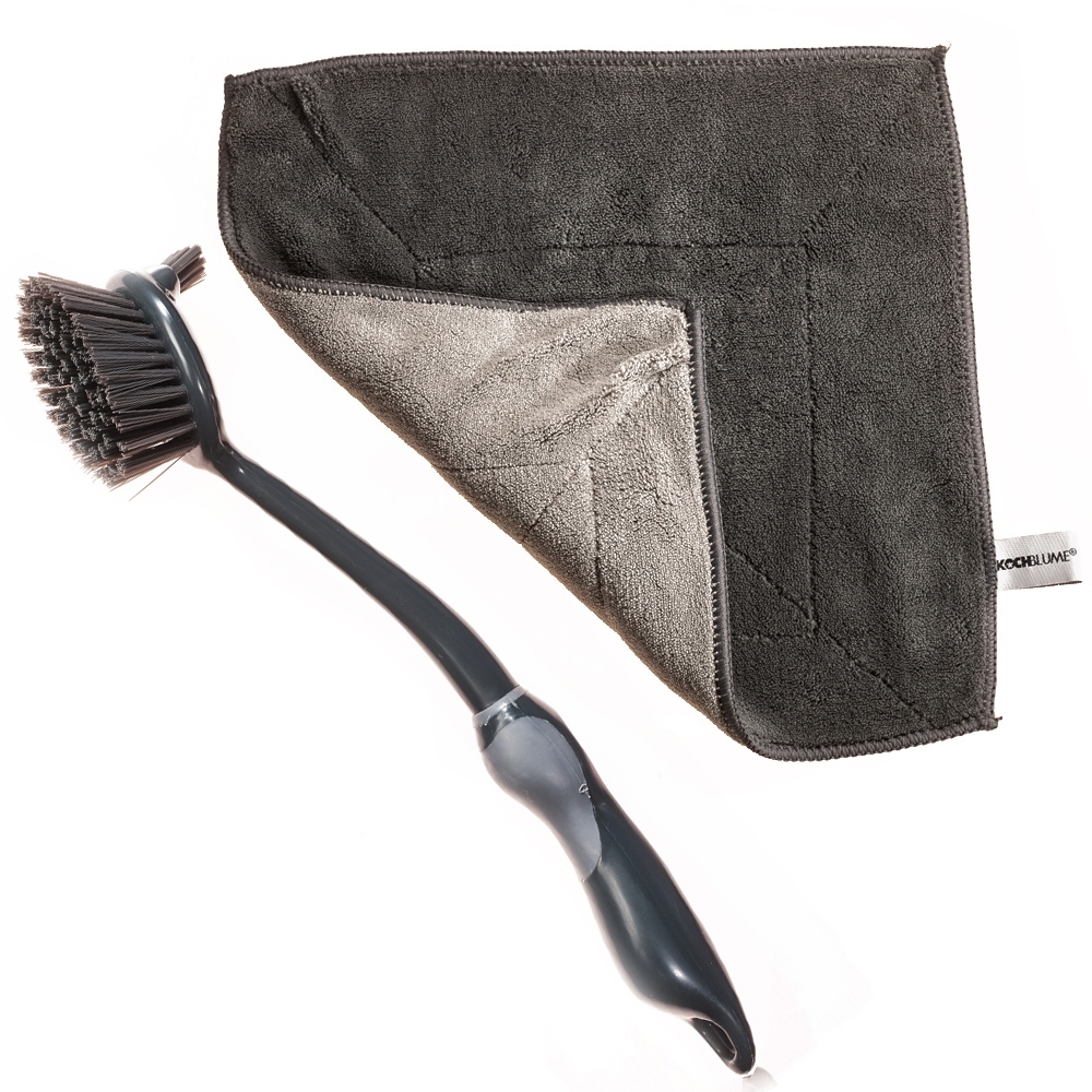 Kochblume - Microfasertuch + Spülbürste 31 cm Kochblume - Microfasertuch + Spülbürste 31 cm