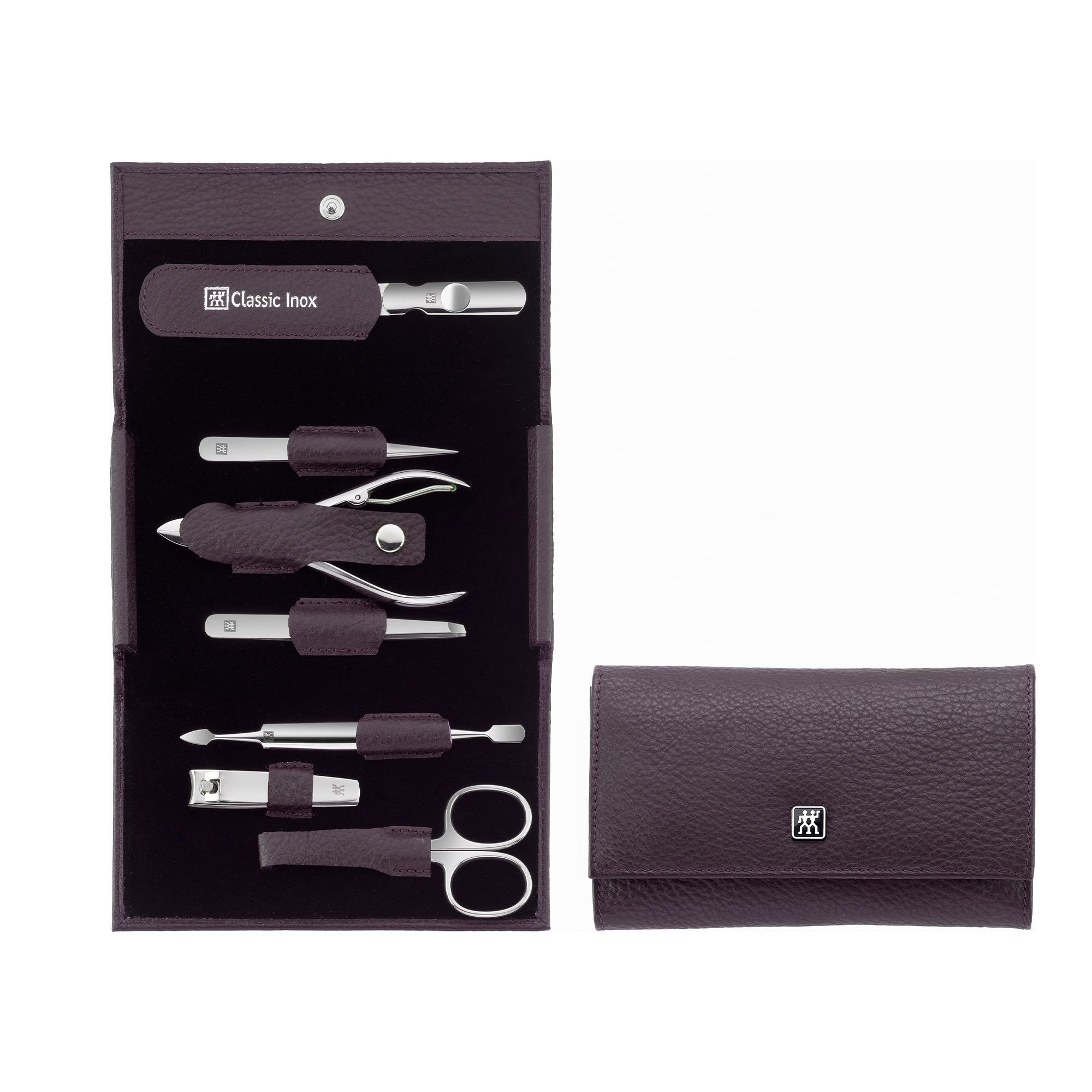 Zwilling - INOX CLASSIC - 7-piece manicure set in a leather case