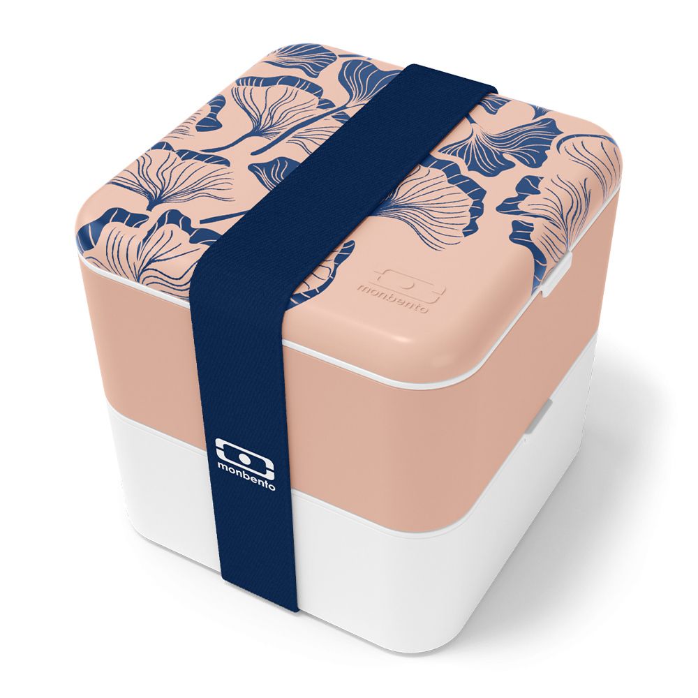 monbento - Square Bento Box Graphic Ginkgo monbento - Square Bento Box Graphic Ginkgo