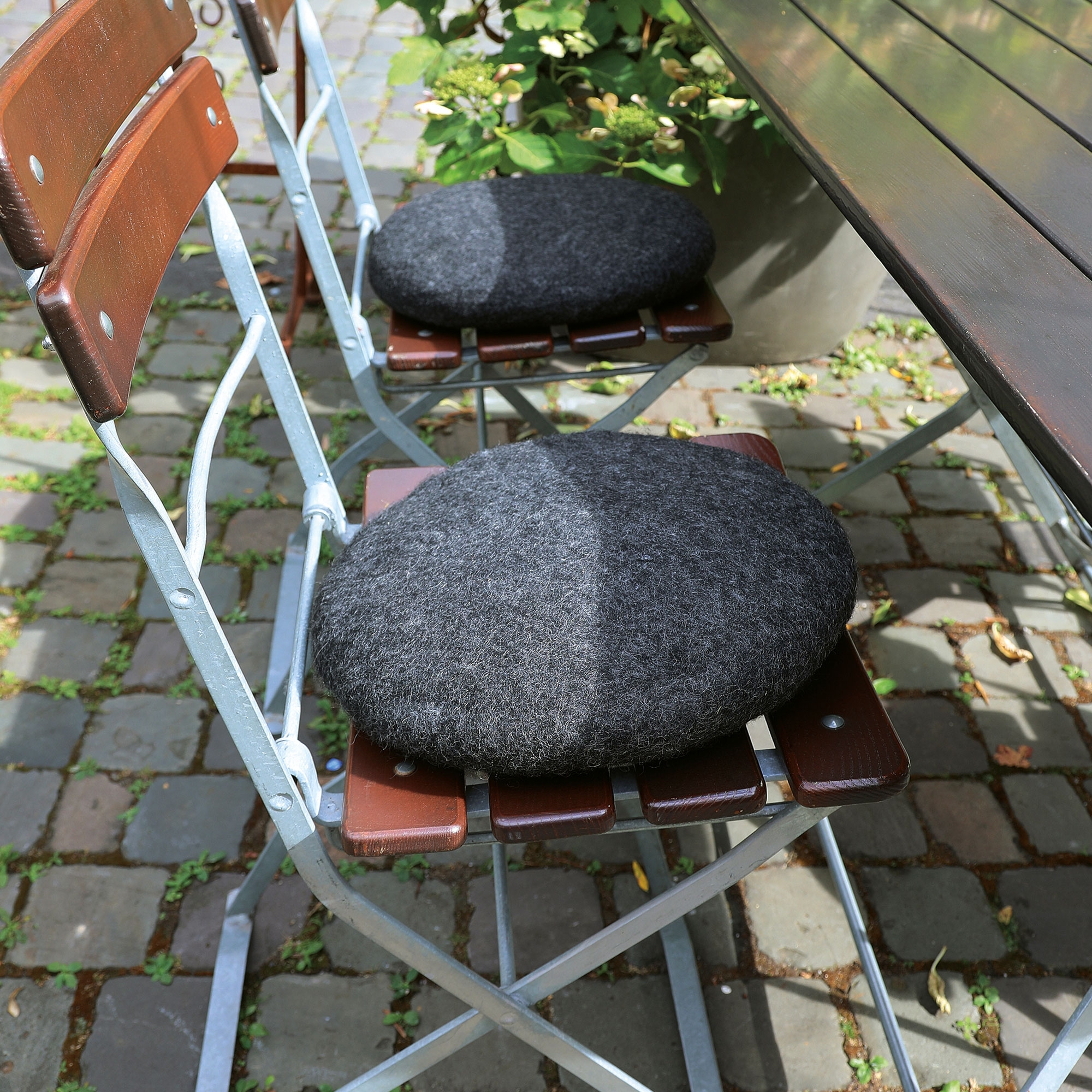 cilio - Sitzkissen LANA - Anthrazit