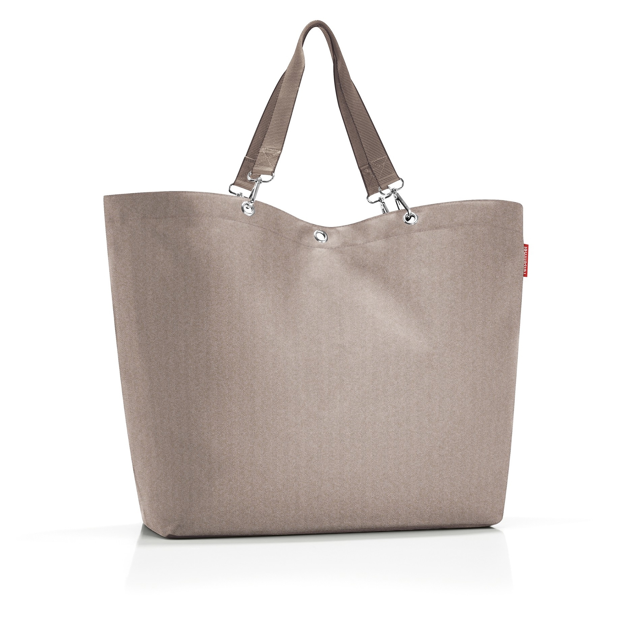 reisenthel - shopper XL - herringbone mokka