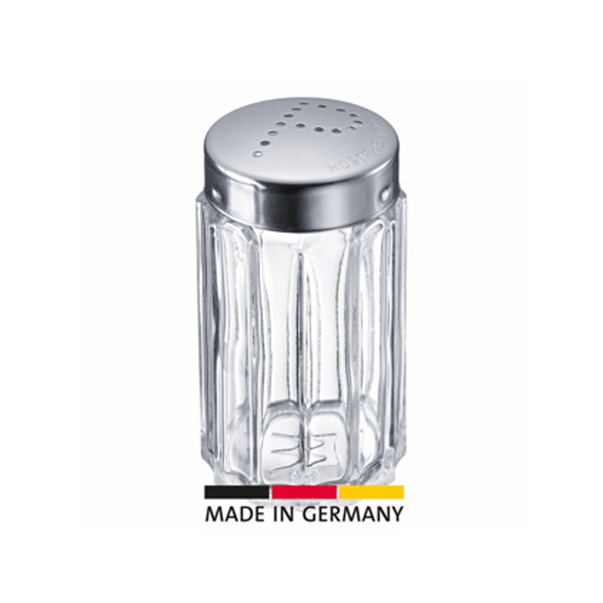 Westmark traditional glass and stainless steel pepper shaker