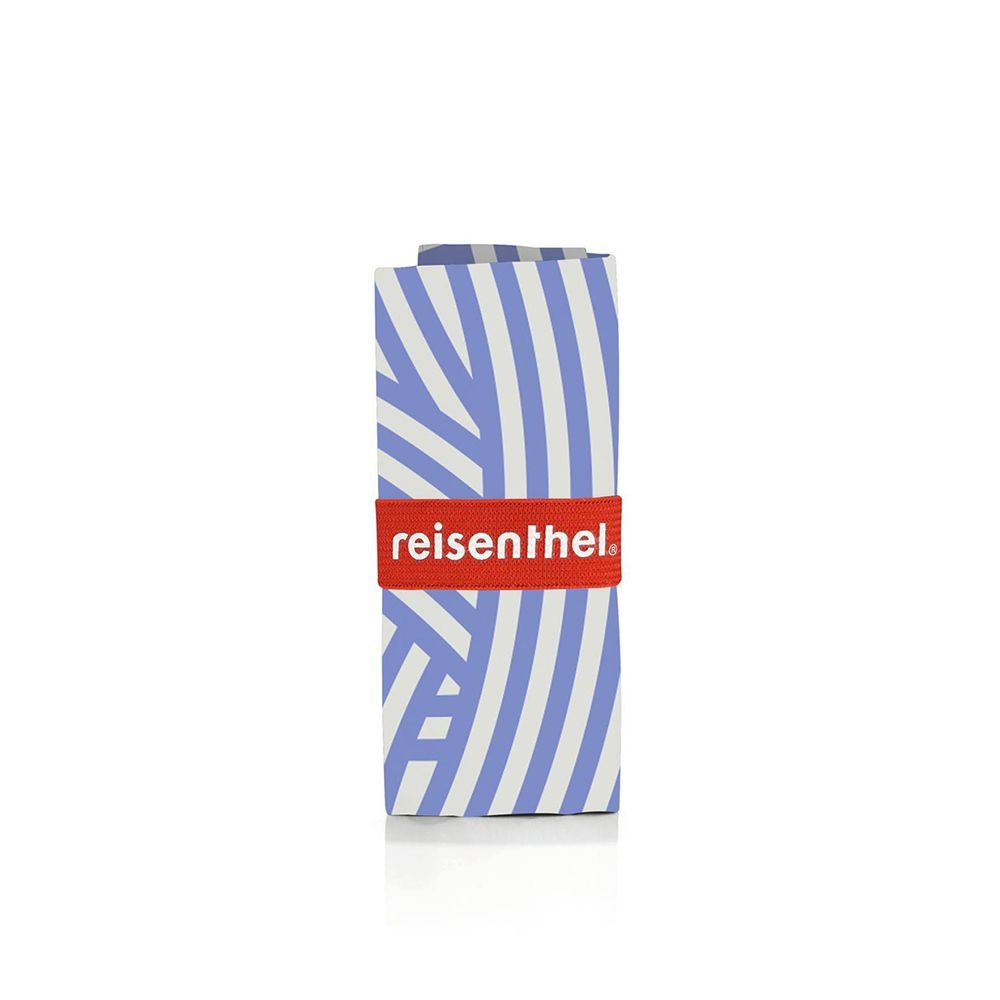 reisenthel - mini maxi shopper - zebra lightblue / white reisenthel - mini maxi shopper - zebra lightblue / white