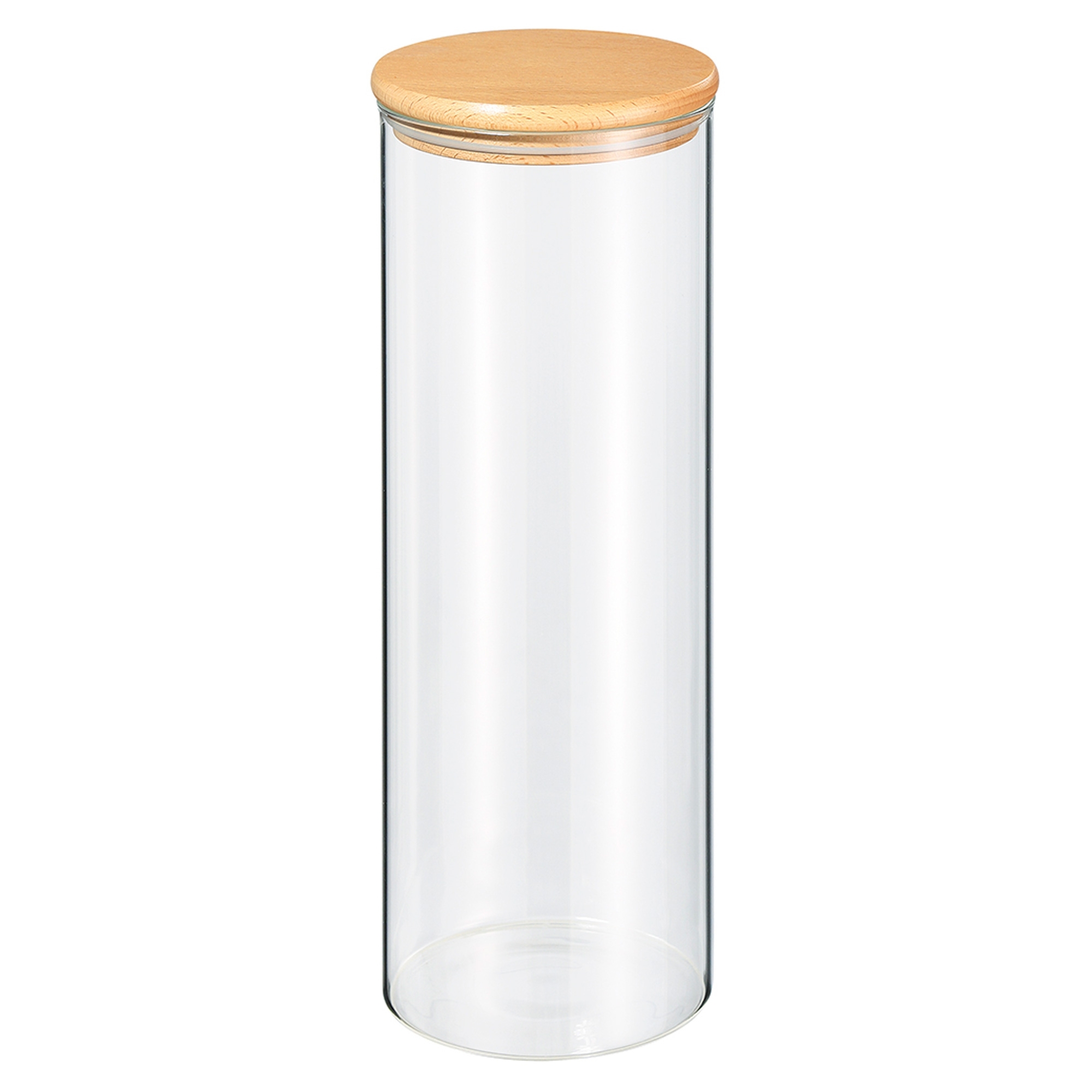 Zassenhaus - Vorratsglas mit Holzdeckel - 2000 ml