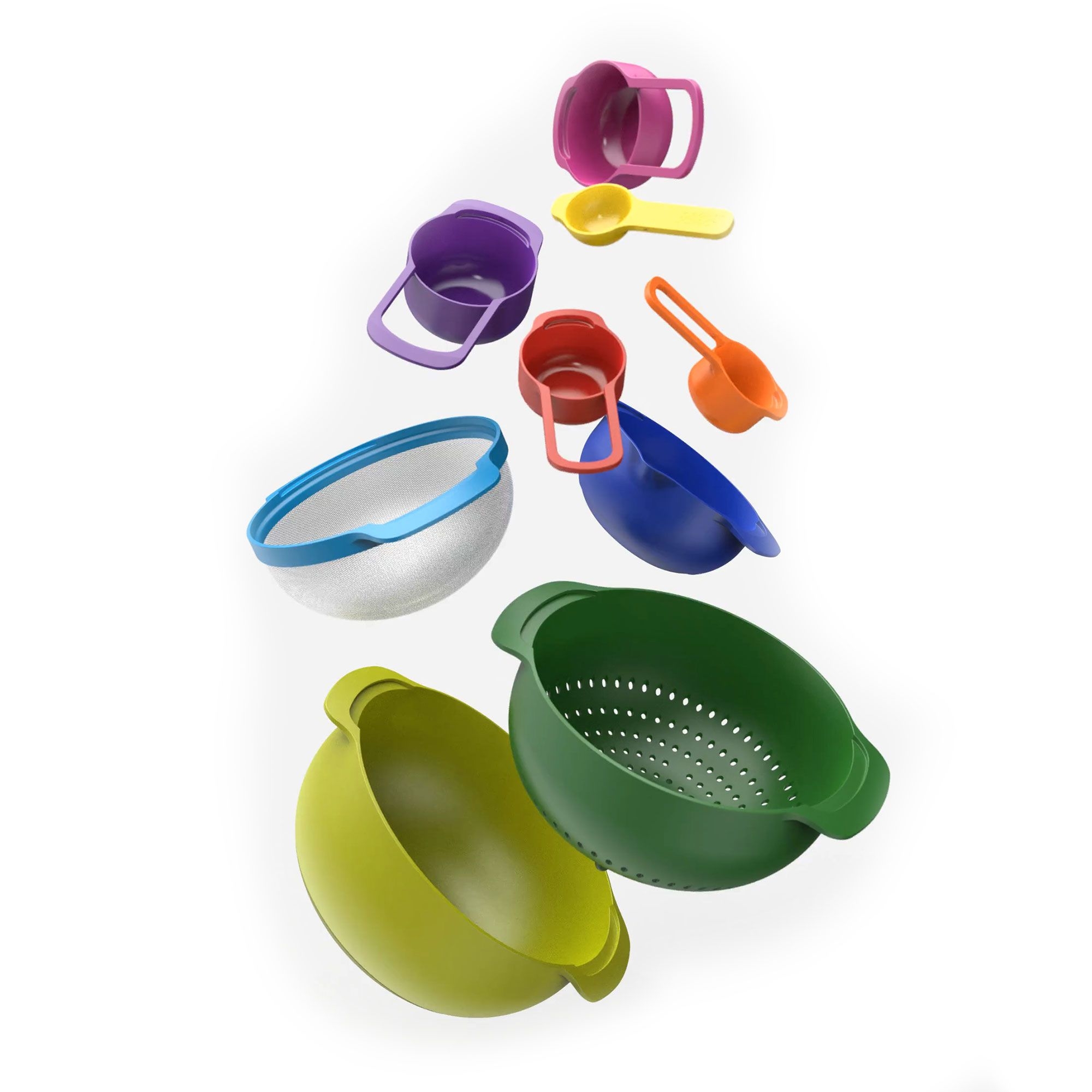 Joseph Joseph - Nest™ 9 Plus Bowl Set Colorful Joseph Joseph - Nest™ 9 Plus Bowl Set Colorful