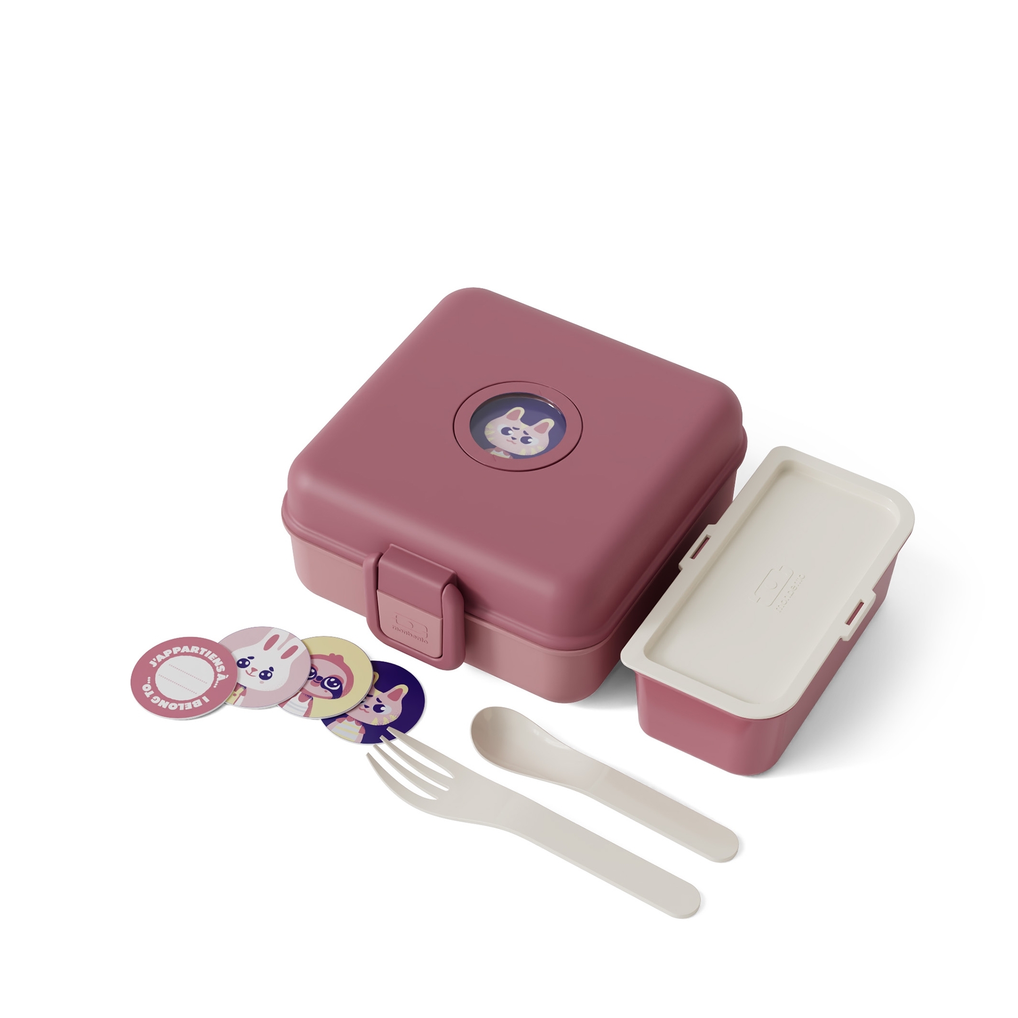 monbento - MB Snacky - Lunchbox - Pink Blush