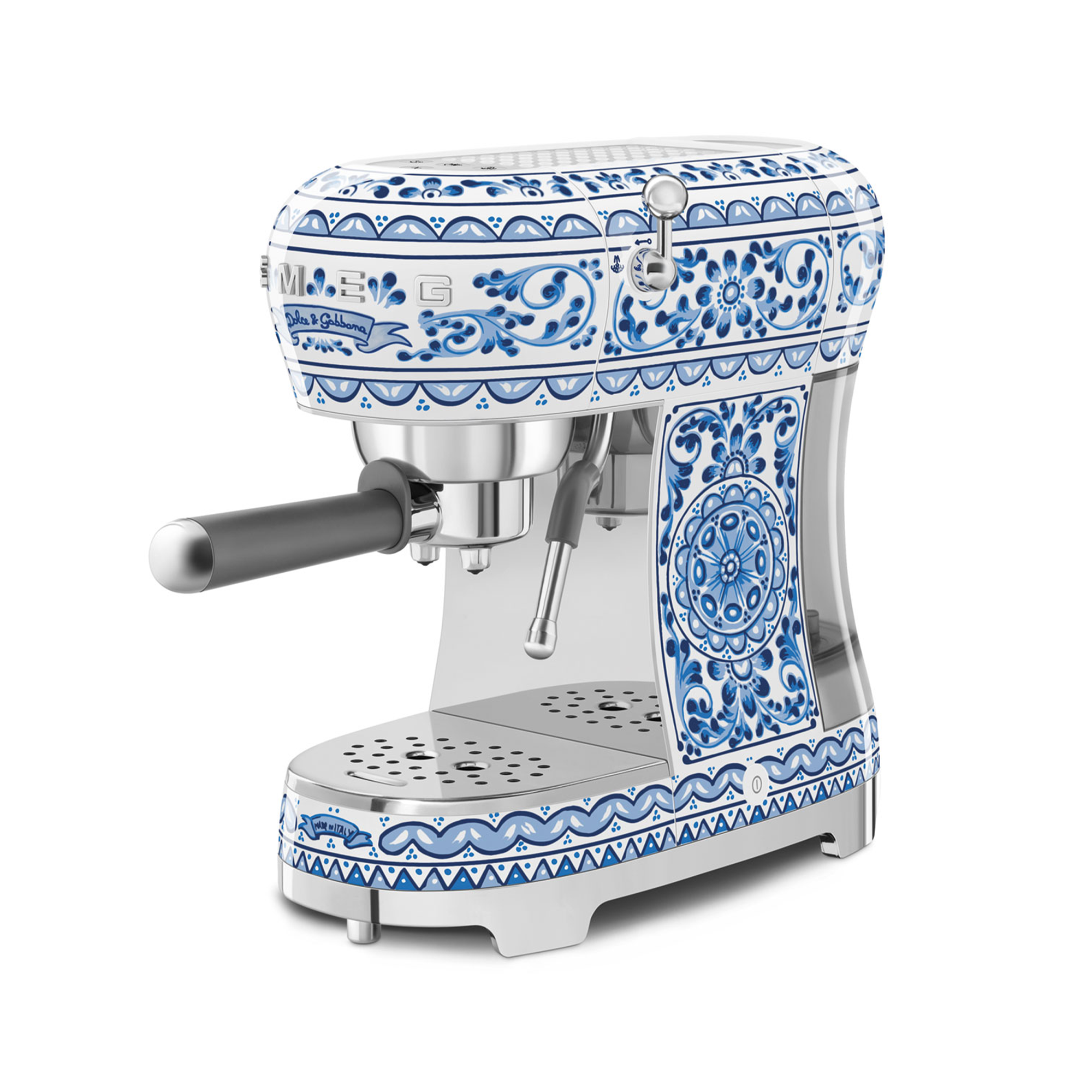 Smeg - espresso coffee machine - design line style The 50 ° years