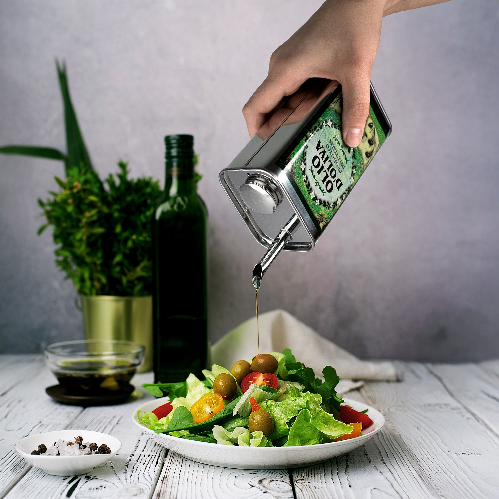 Oil can – Green - 500 ml  | Culinaris Oil can – Green - 500 ml  | Culinaris