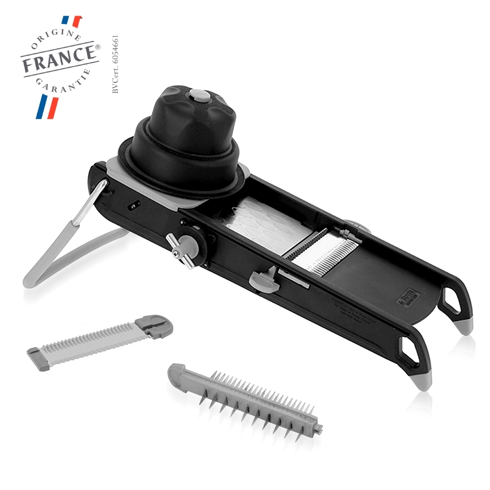 de Buyer - La Mandoline Swing Plus - Schwarz de Buyer - La Mandoline Swing Plus - Schwarz