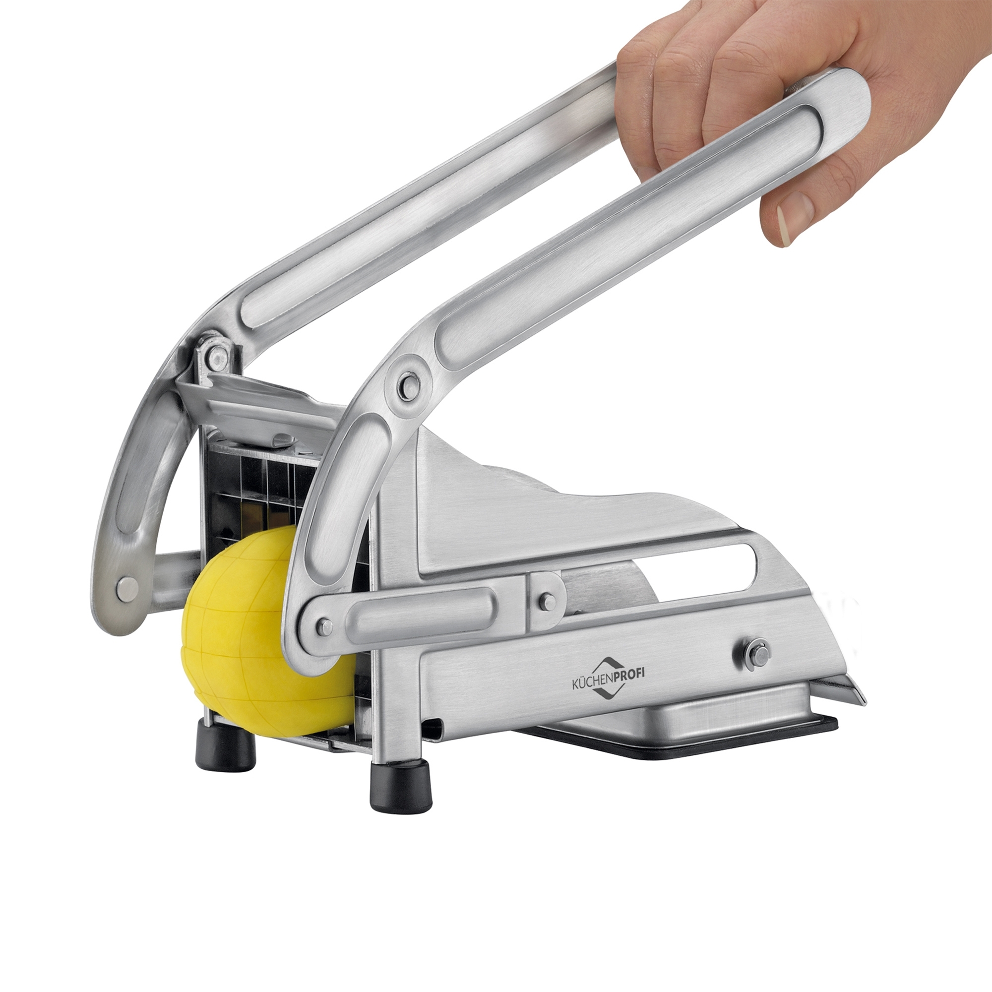 Küchenprofi Pommes Frites und Gemüseschneider Edelstahl