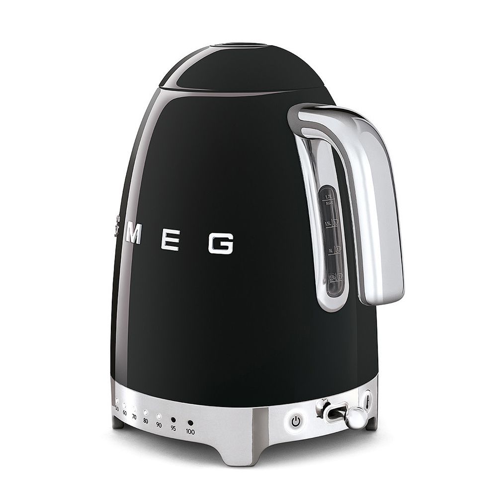 Smeg - 50's Style - 7-step kettle - 1.7 L - black Smeg - 50's Style - 7-step kettle - 1.7 L - black