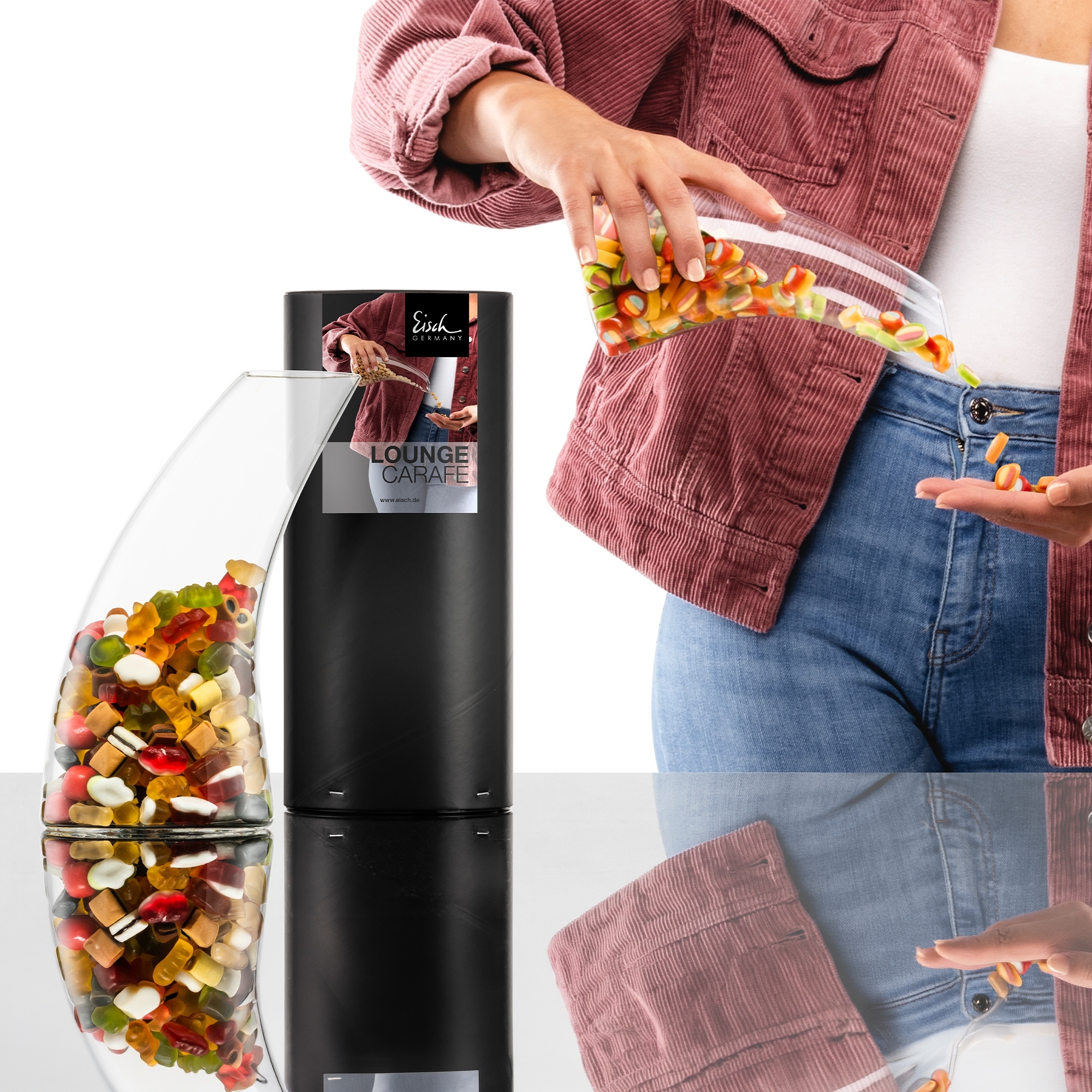 Eisch - Nutdispenser - Lounge Carafe TRATTORIA