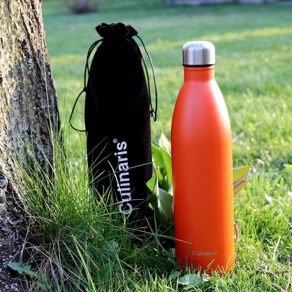 Insulated bottle - 1000 ml - orange | Culinaris