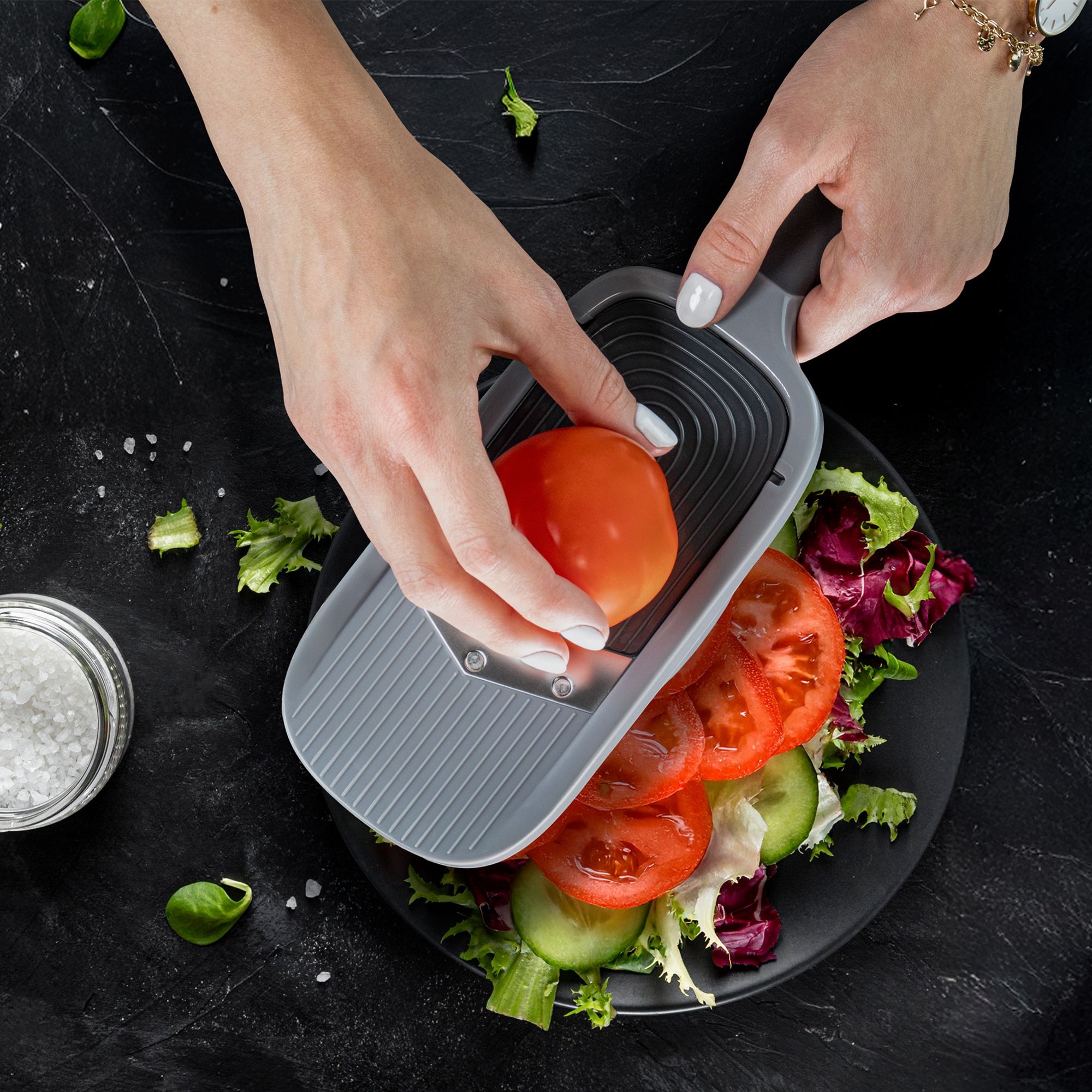 Vegetable slicer with julienne insert - JULIETTO | Culinaris Vegetable slicer with julienne insert - JULIETTO | Culinaris