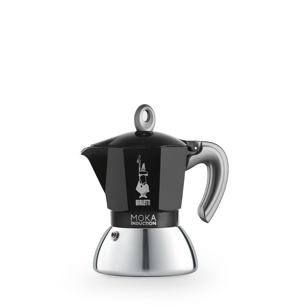Bialetti - Espresso Maker Moka Induction, 2 cups - black