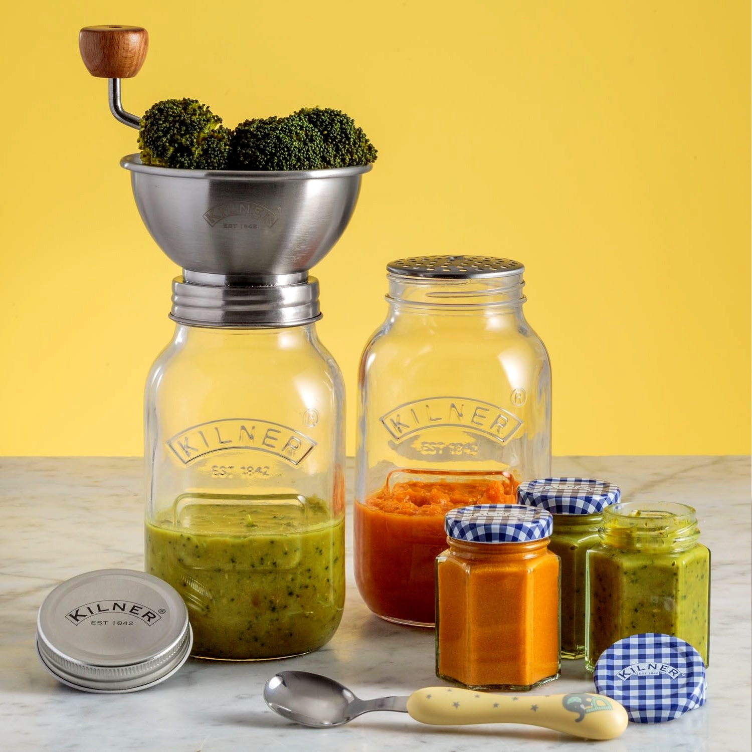 Kilner - Sauce Press Jar Set - 1 L Kilner - Sauce Press Jar Set - 1 L