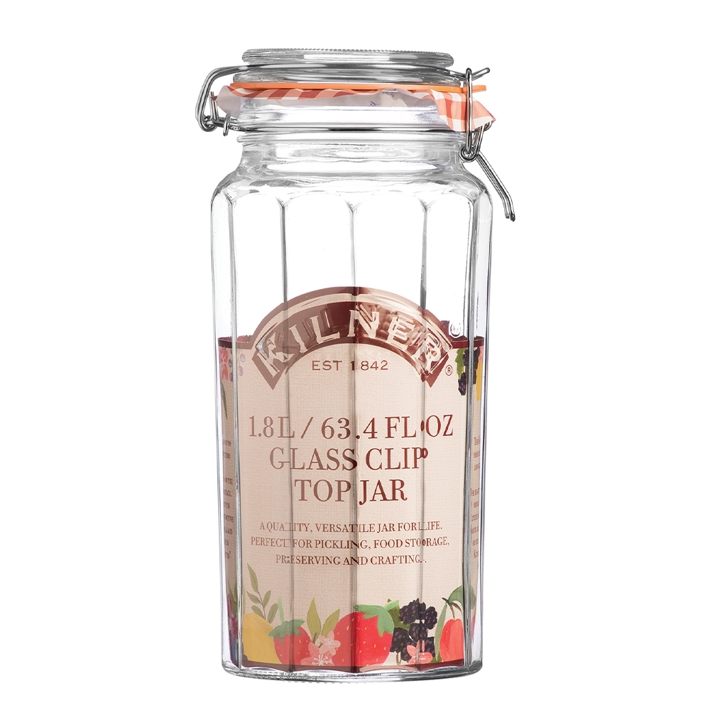 Kilner - Jam jar clip top face - 1.8 L Kilner - Jam jar clip top face - 1.8 L