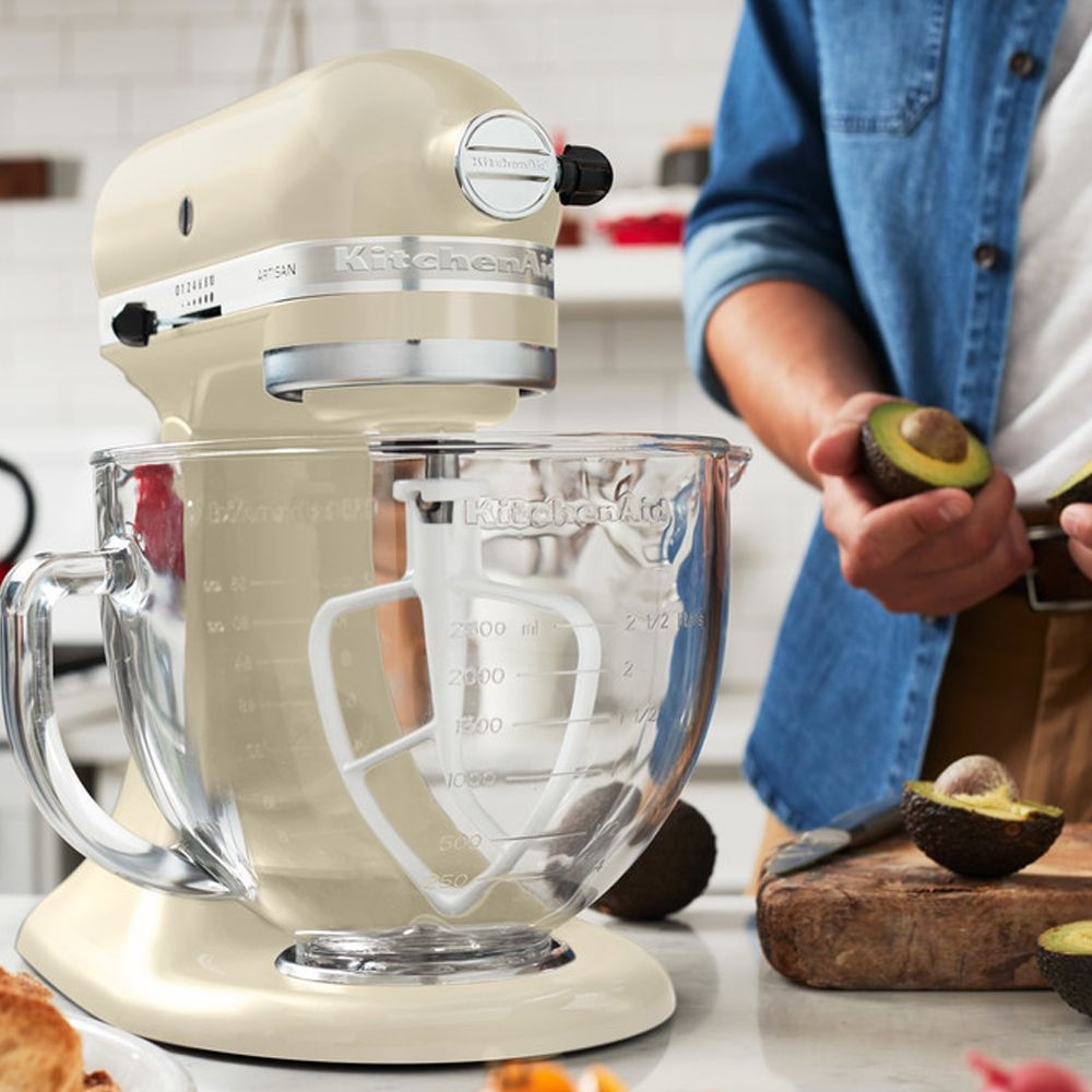KitchenAid - Artisan Küchenmaschine 5KSM185PS - Crème KitchenAid - Artisan Küchenmaschine 5KSM185PS - Crème