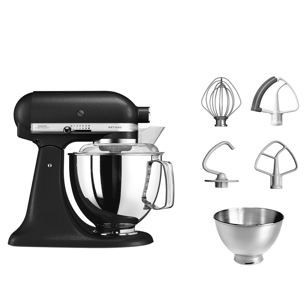 KitchenAid - Artisan Stand Mixer 5KSM175PS - Cast Iron Black