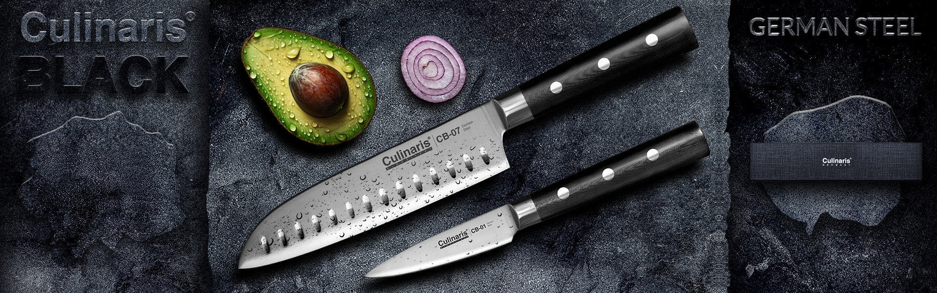 Culinaris Kochmesser Black Serias