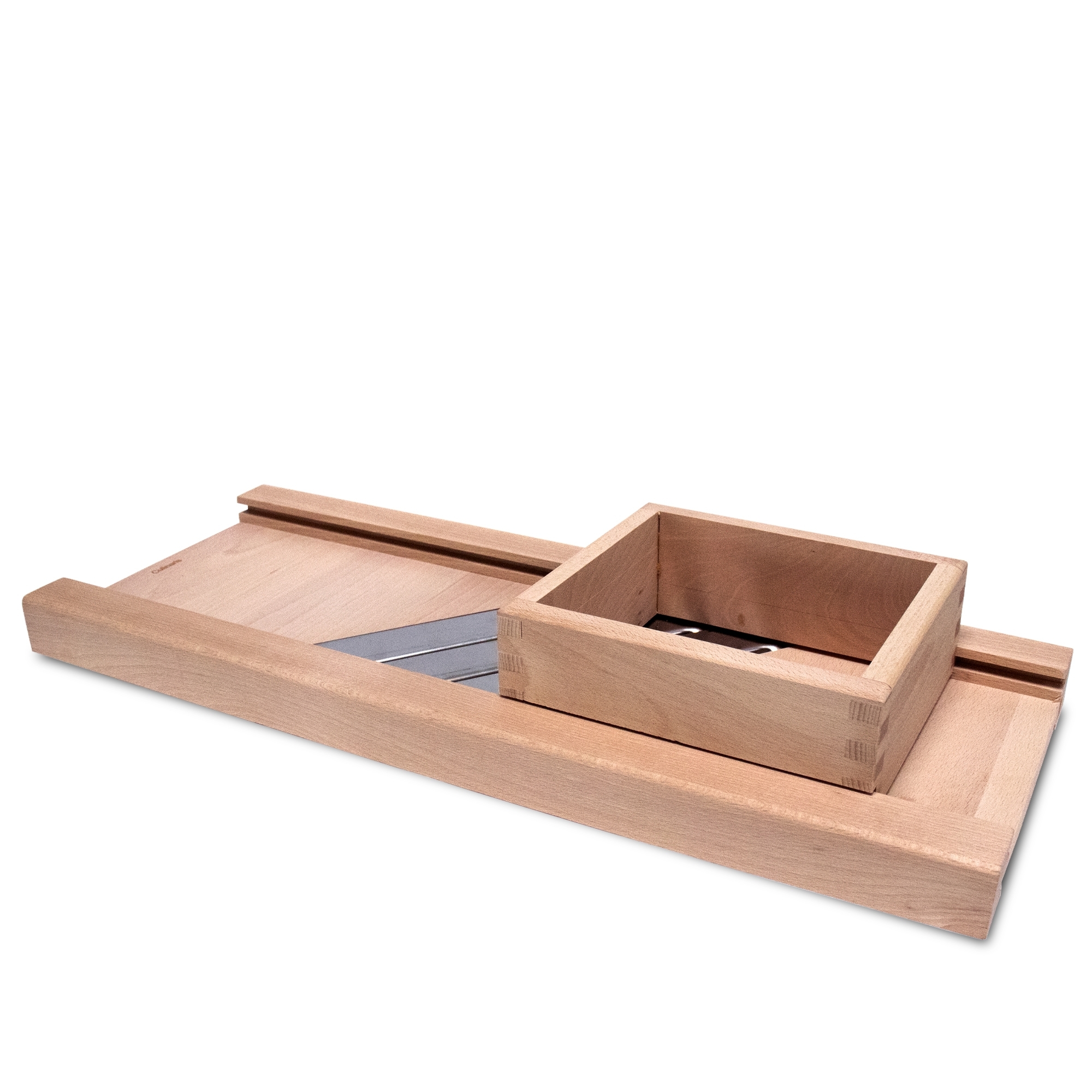 Culinaris - Krauthobel mit 3 Messer 60 x 22 cm