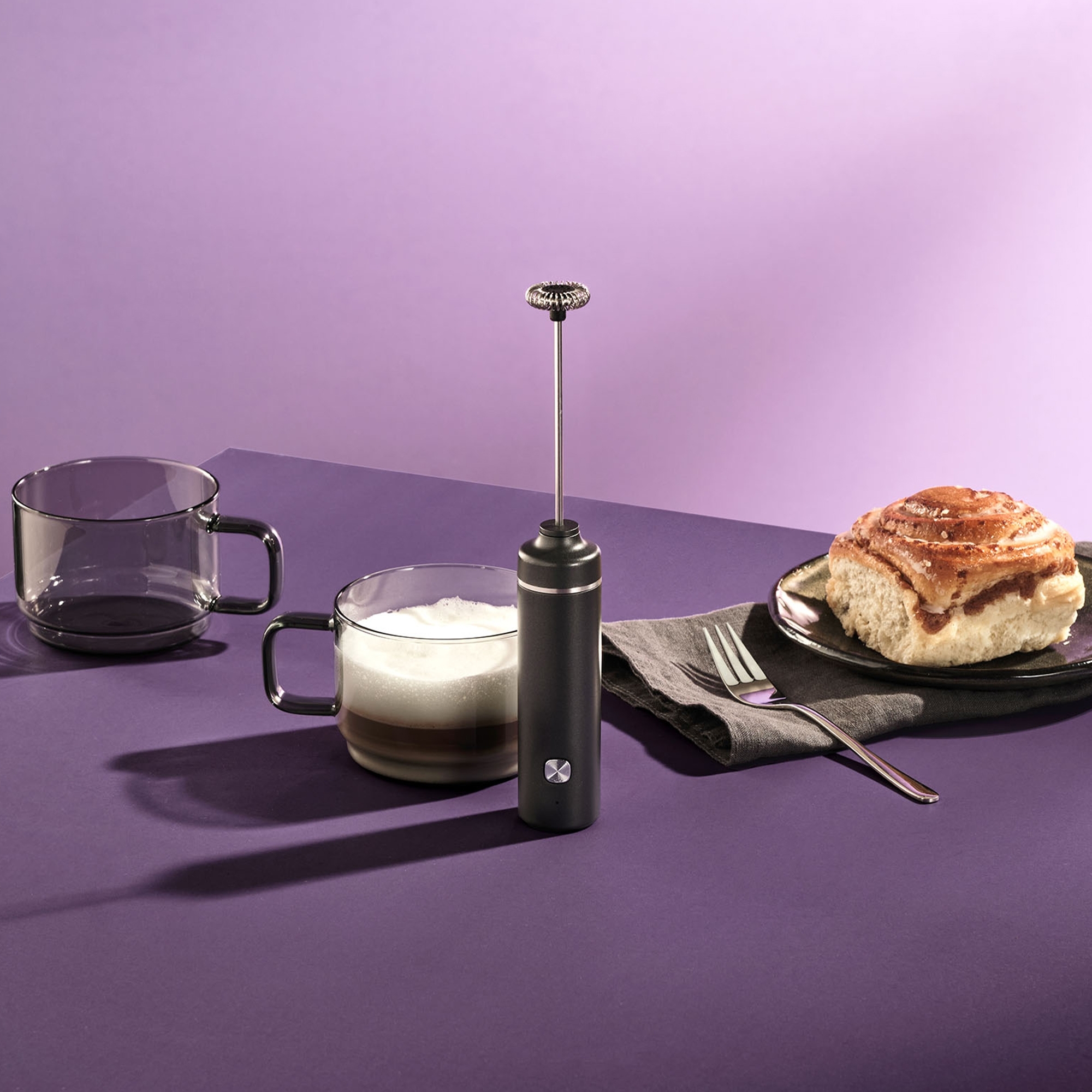 AdHoc - Moro Milk and Sauce Frother | Dark Grey