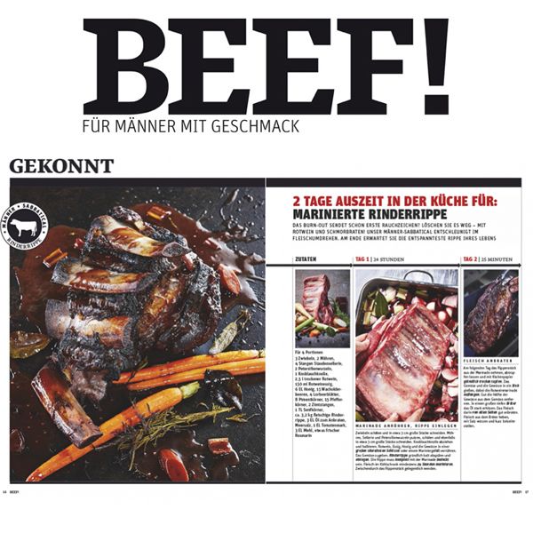 Nr. 55 BEEF! Für Männer mit Geschmack 1/2020 - Fette Beute