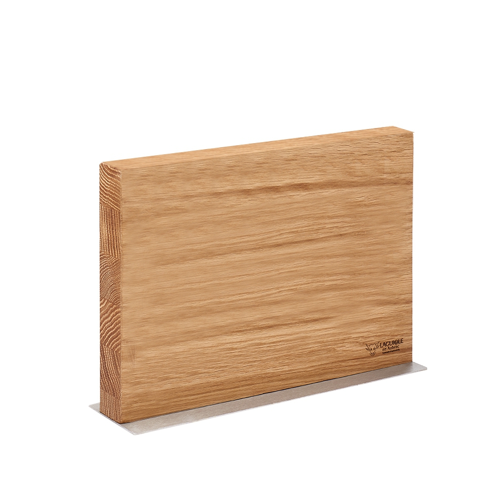 Laguiole - Gourmet knife block made of oak wood