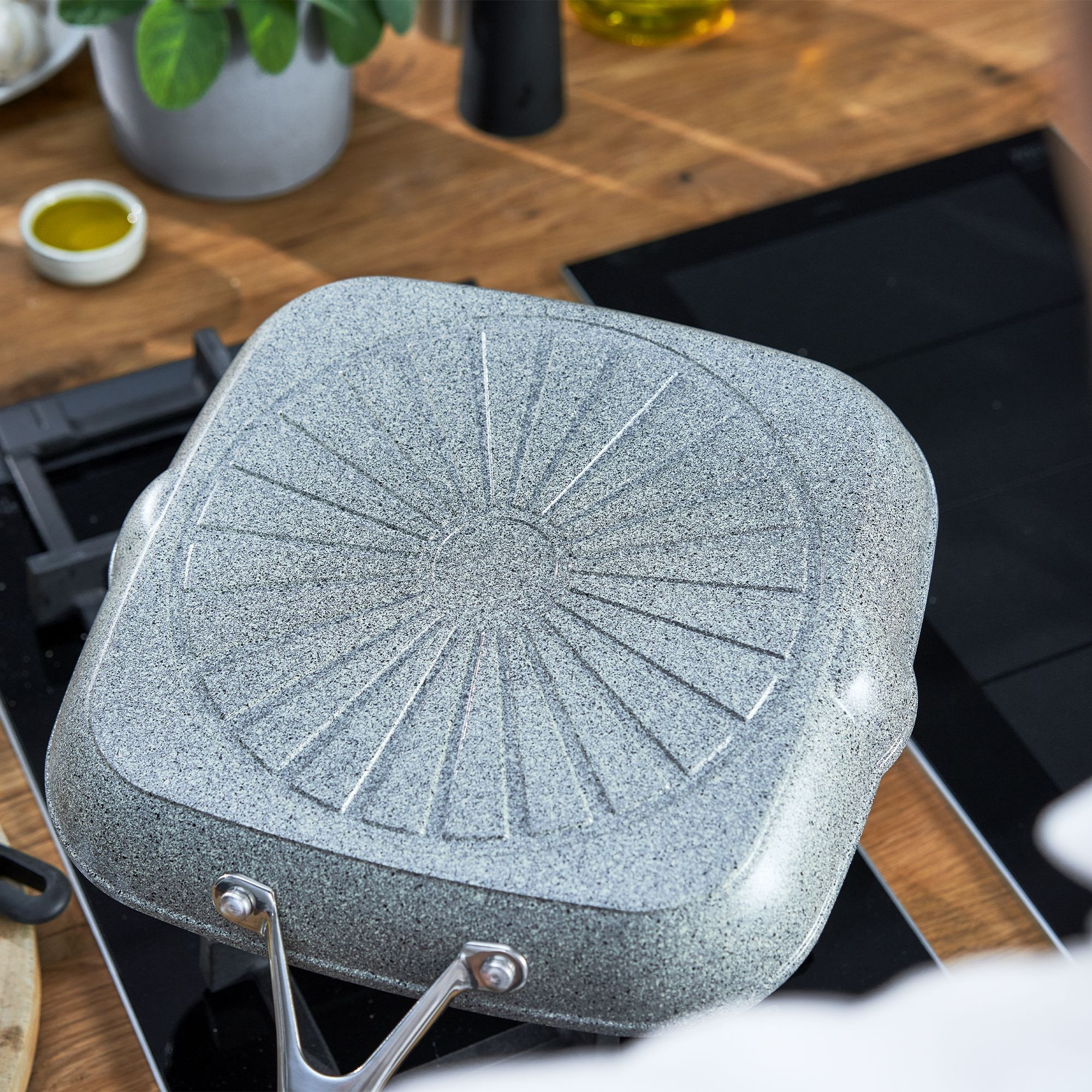 BALLARINI - grill pan | Salina | 28 cm | Granitium Ti-X BALLARINI - grill pan | Salina | 28 cm | Granitium Ti-X