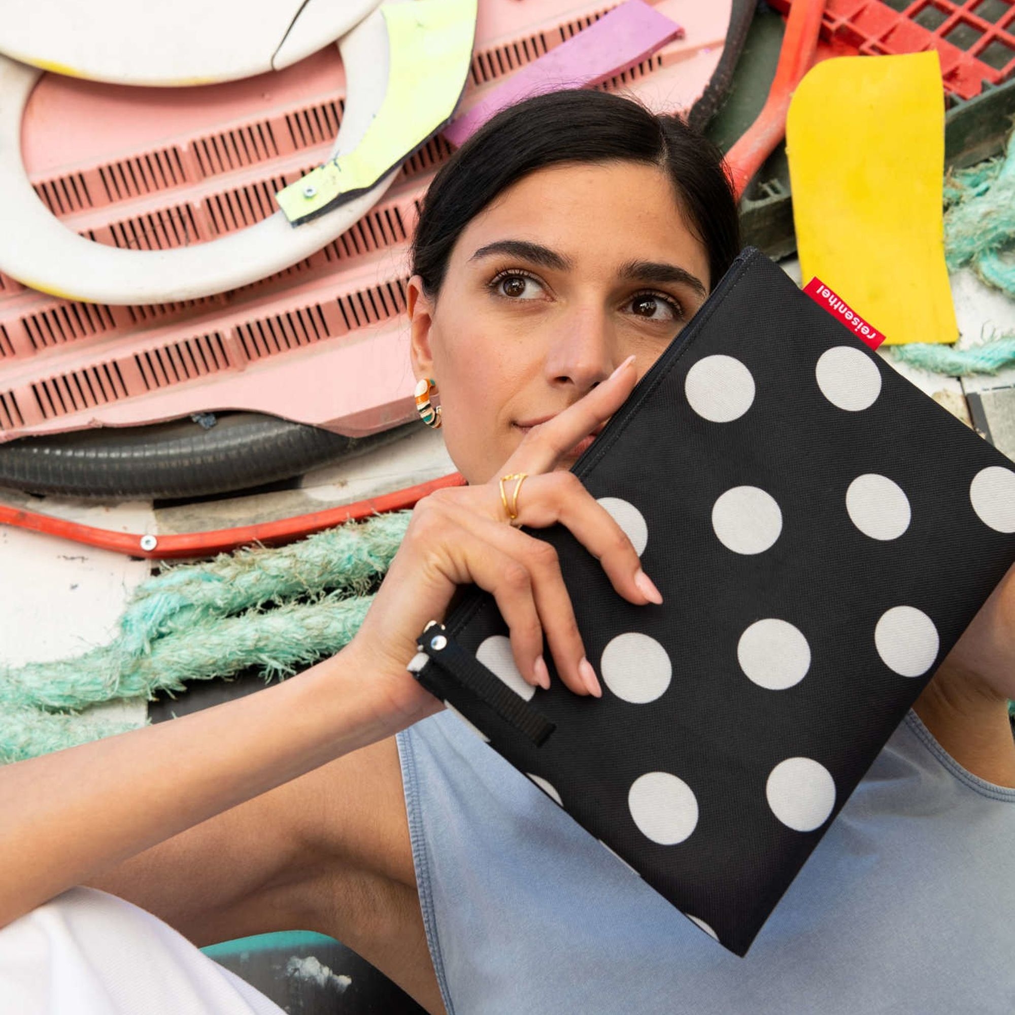 reisenthel - case 1 - dots white reisenthel - case 1 - dots white