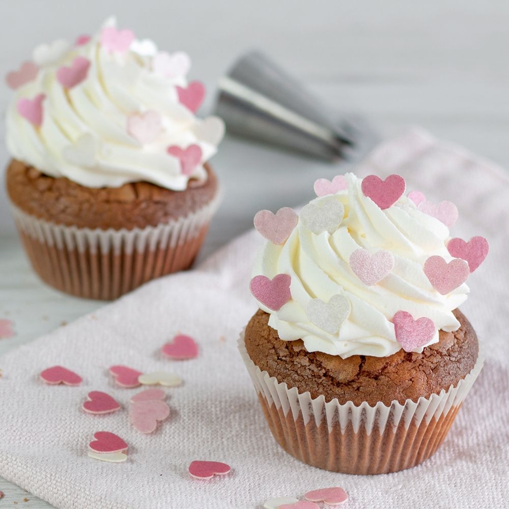 Städter - Edible sprinkle  Edible paper Heart Städter - Edible sprinkle  Edible paper Heart