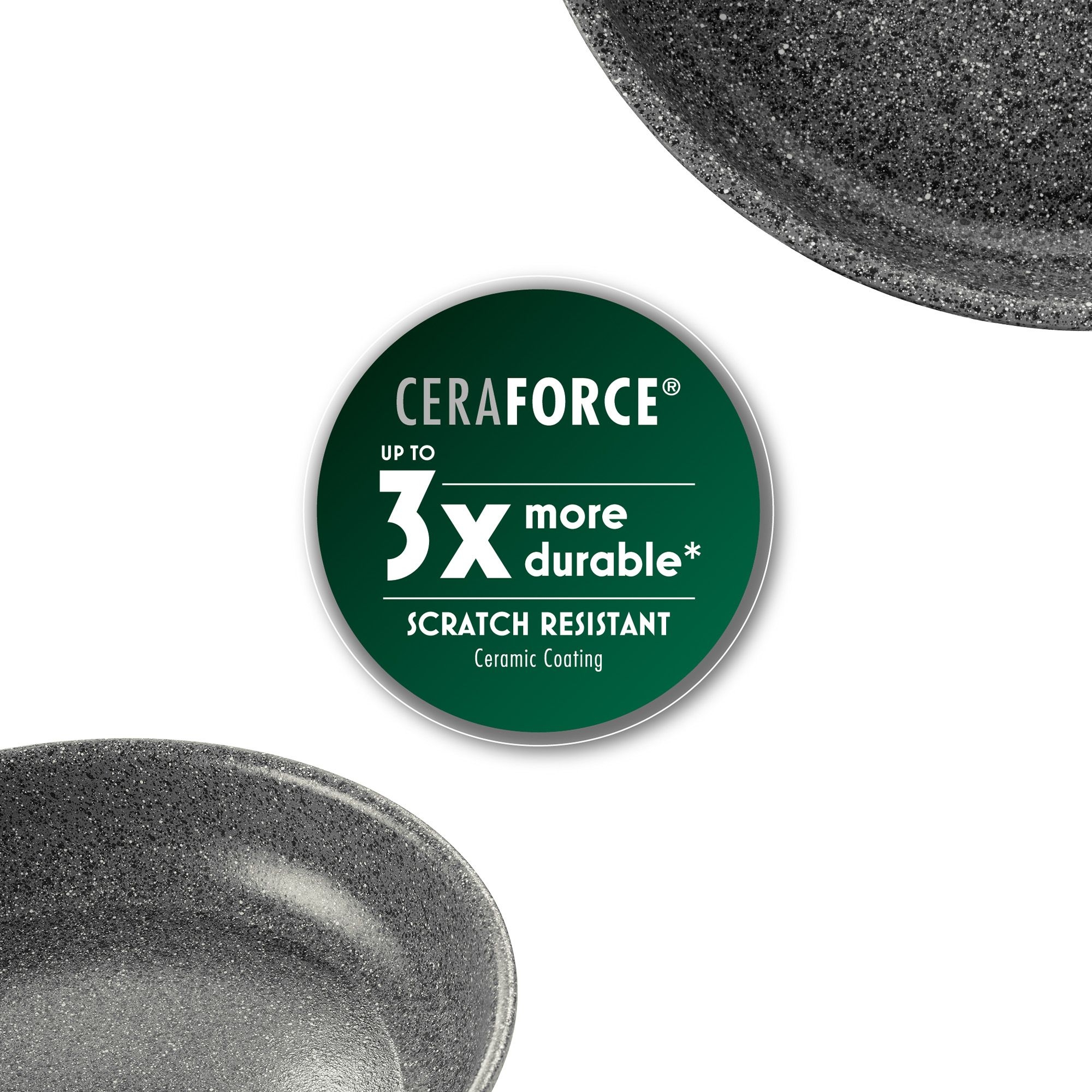 BALLARINI - Frying pan set | Torre | 2-piece | ceramic coating | 24 cm
