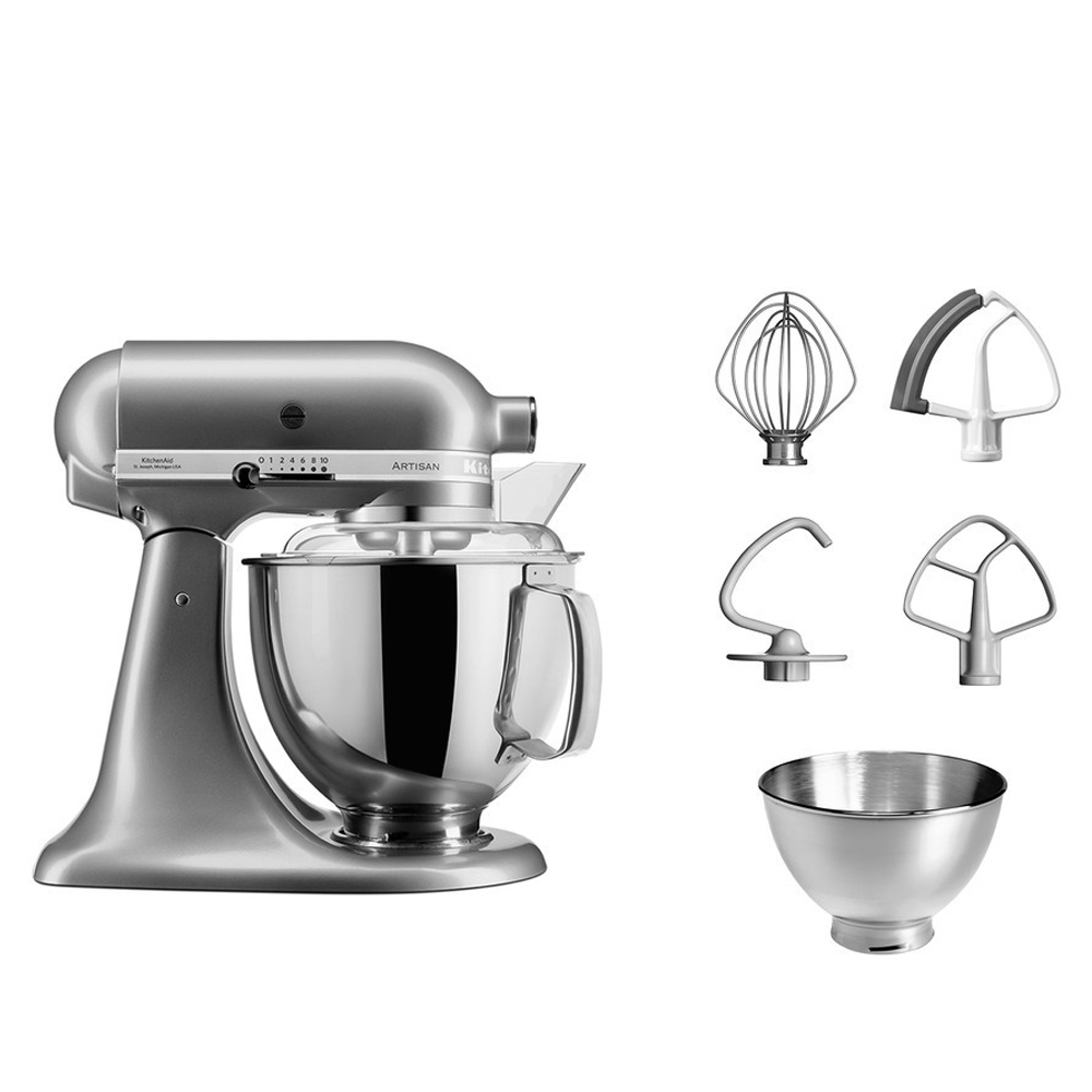 KitchenAid - Artisan Küchenmaschine 5KSM175PS - Kontur Silber
