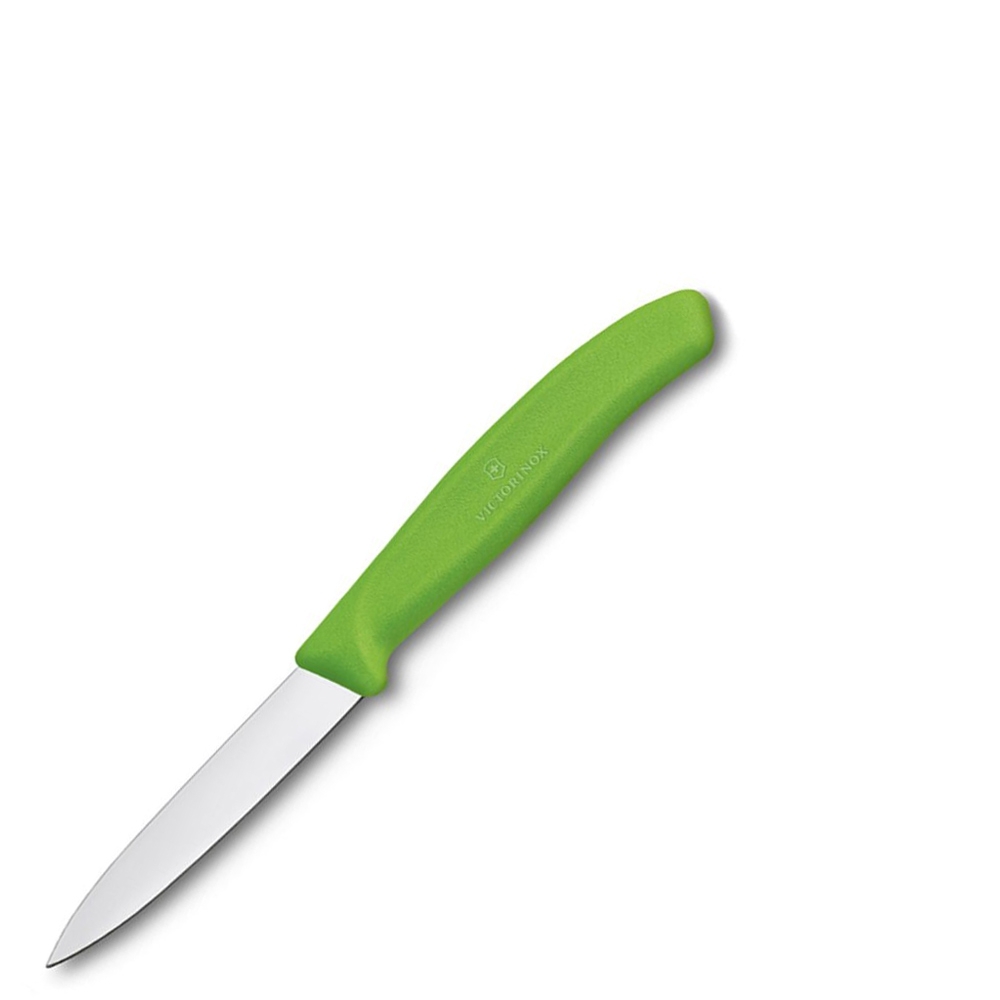 Victorinox - Paring knife, smooth cut, green old Victorinox - Paring knife, smooth cut, green old