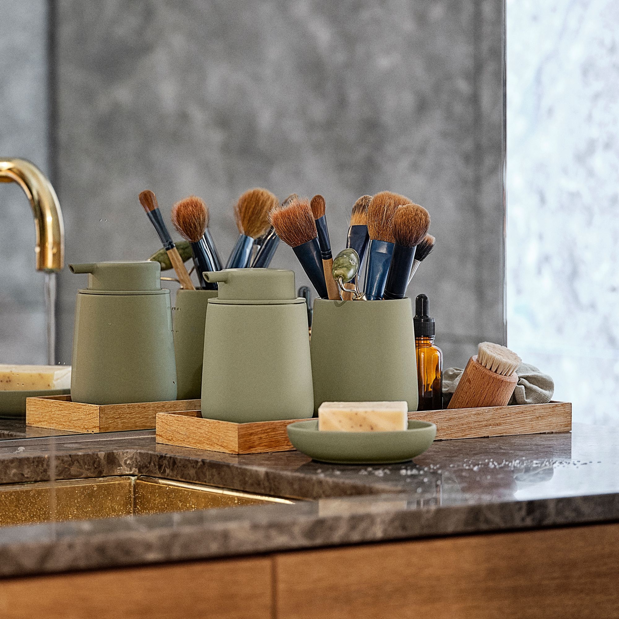 Zone - Nova One Soap Dish - Matcha Green